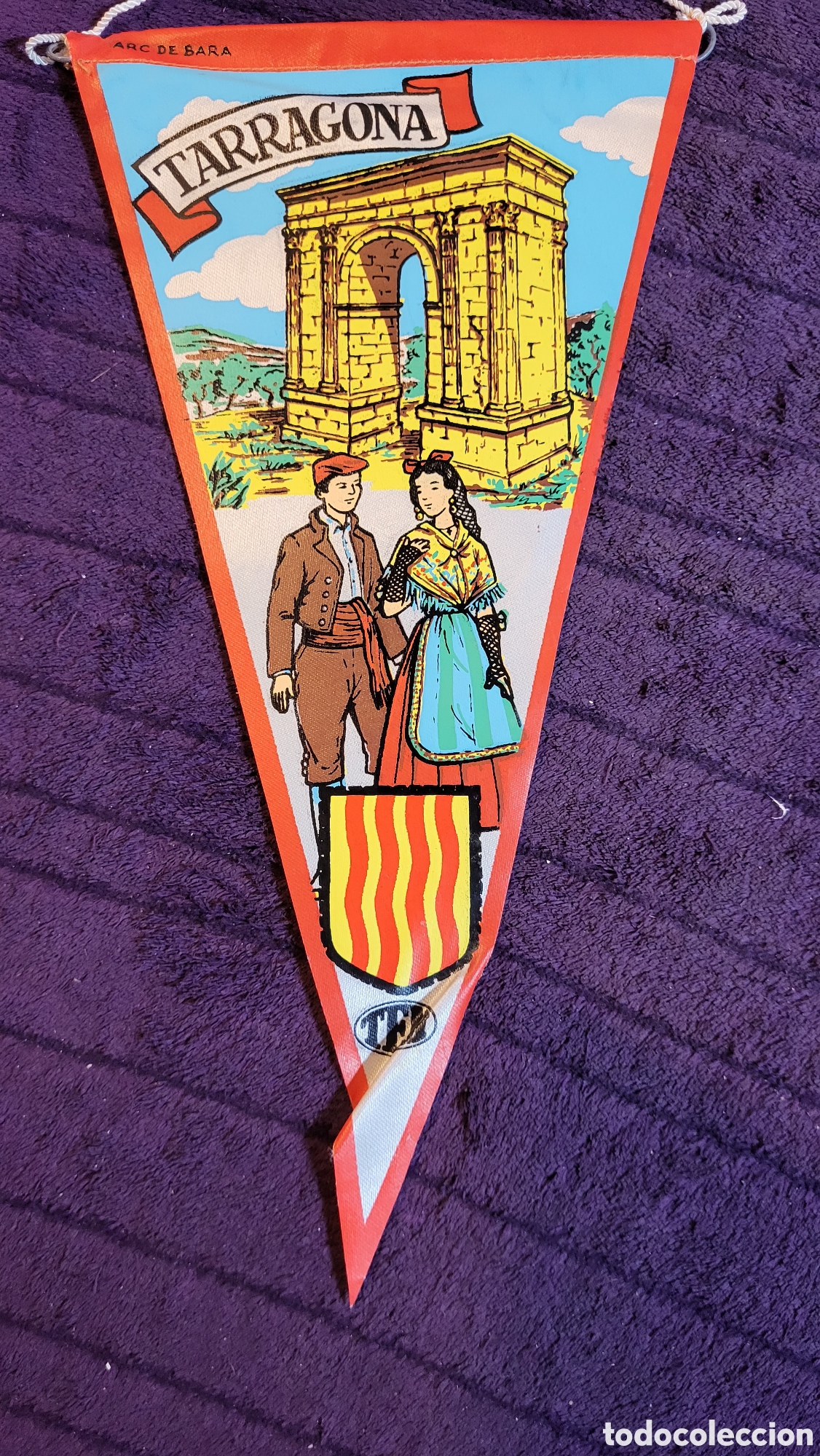Banderines de colecci&oacute;n: Bander&iacute;n Tarragona - Foto 1