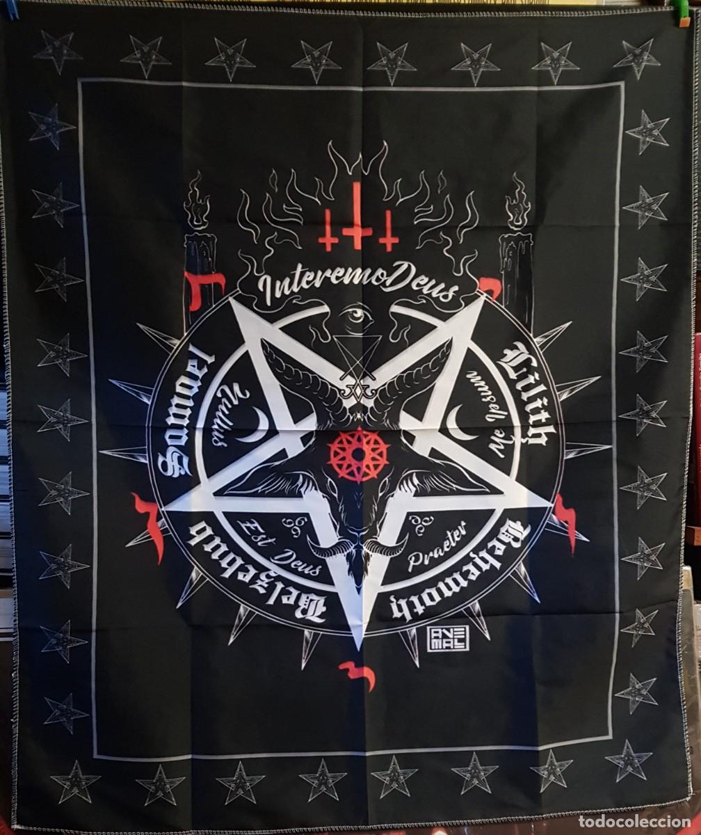 Bandierine di collezione: BANDERA BAPHOMET /INTEREMODEUS 75CMX85CM