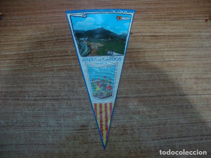 Sammlung von Wimpeln: BANDERIN RIBERA DE CARDOS LLEIDA