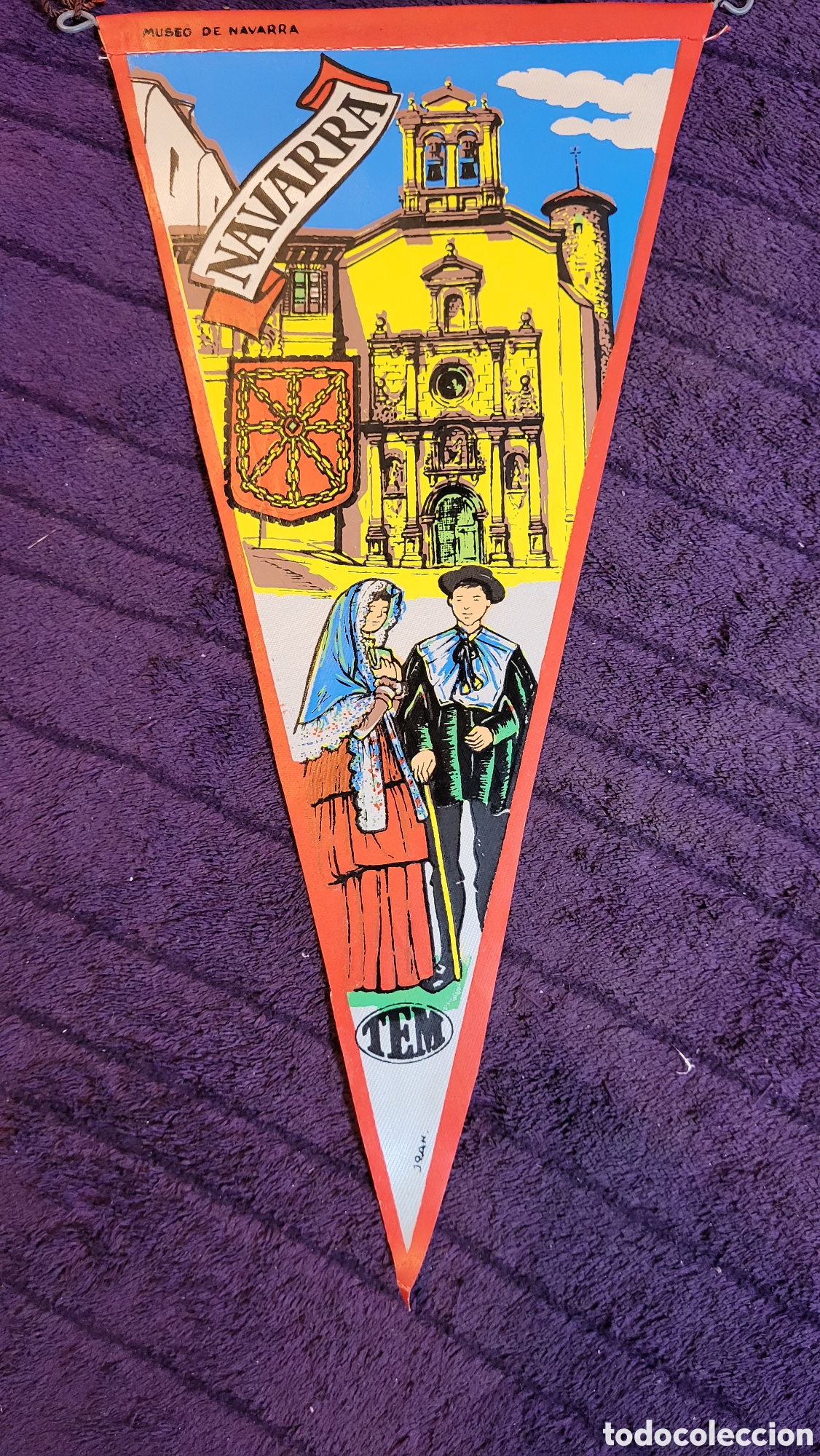 Banderines de colecci&oacute;n: Bander&iacute;n Navarra - Foto 1