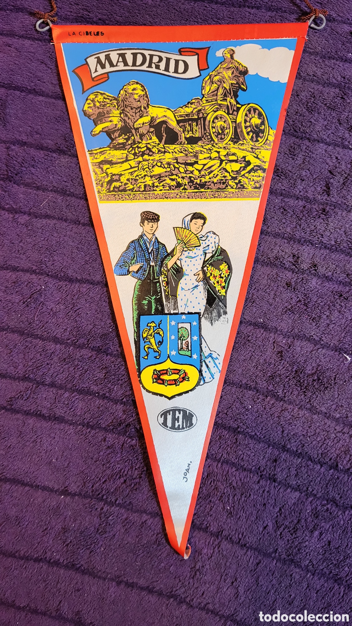 Collection pennants: Bander&iacute;n Madrid