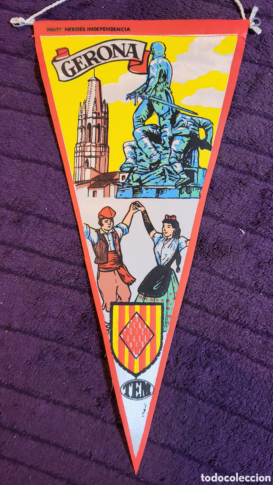 Banderines de colecci&oacute;n: Bander&iacute;n Gerona - Foto 1