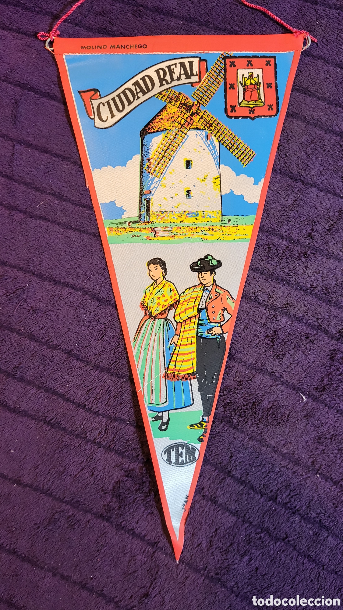 Fanions de collection: Bander&iacute;n Ciudad Real