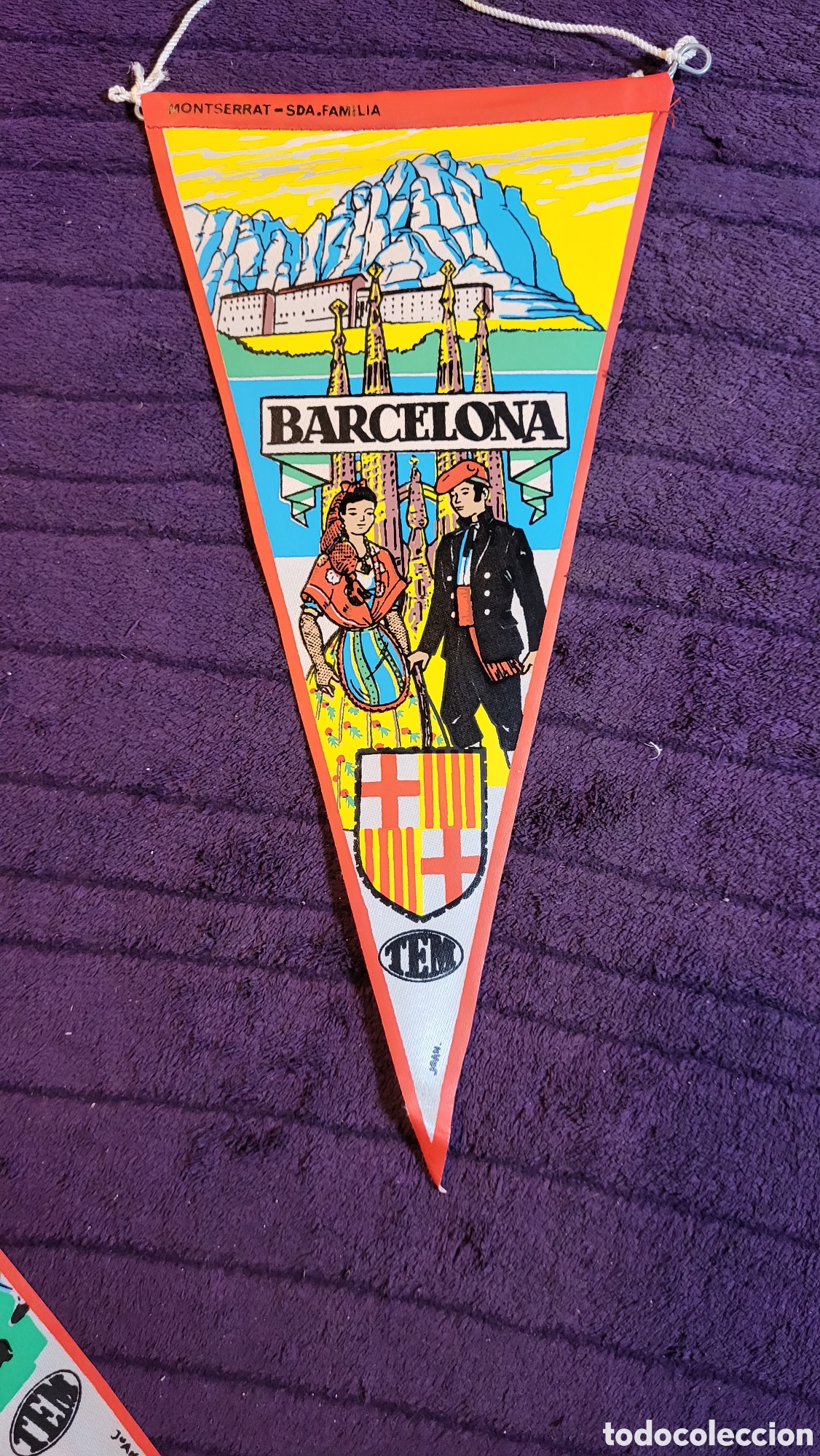 Banderines de colecci&oacute;n: Bander&iacute;n Barcelona - Foto 1