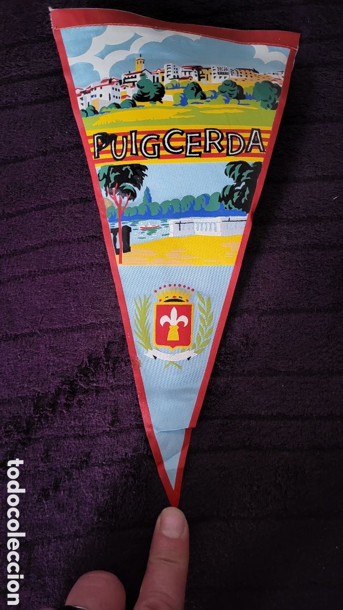 Banderines de colecci&oacute;n: Bander&iacute;n Puigcerda - Foto 1
