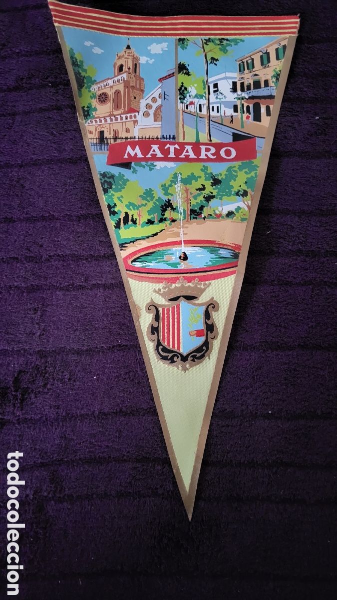 Banderines de colecci&oacute;n: Bander&iacute;n Mataro - Foto 1