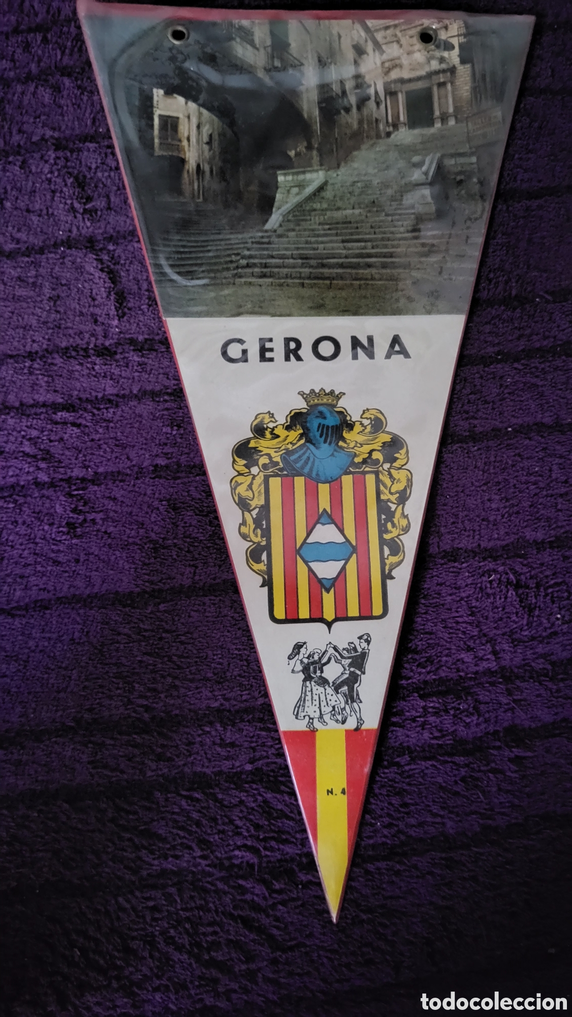 Banderines de colecci&oacute;n: Bander&iacute;n Gerona - Foto 1