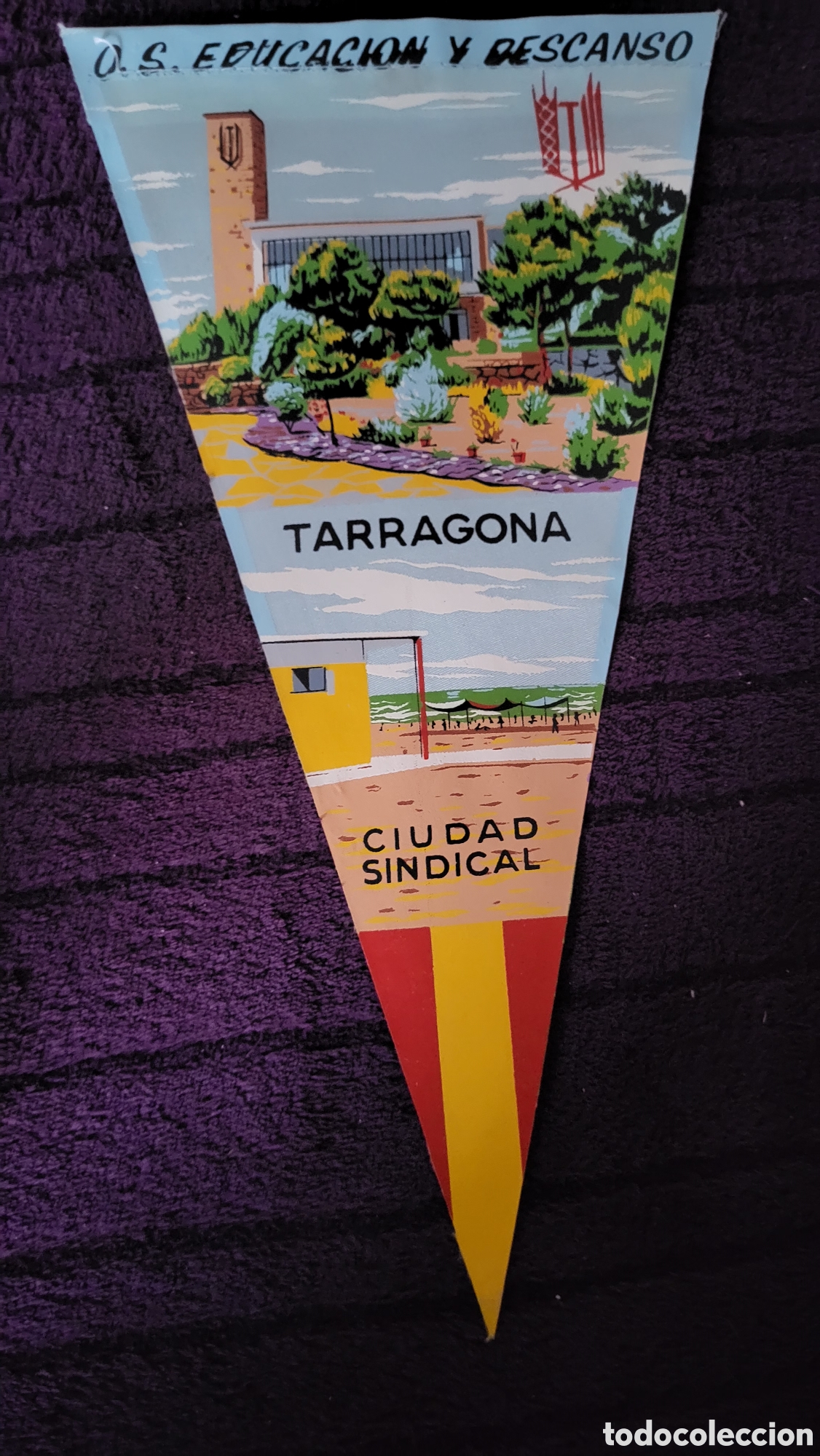 Banderines de colecci&oacute;n: Bander&iacute;n Tarragona - Foto 1