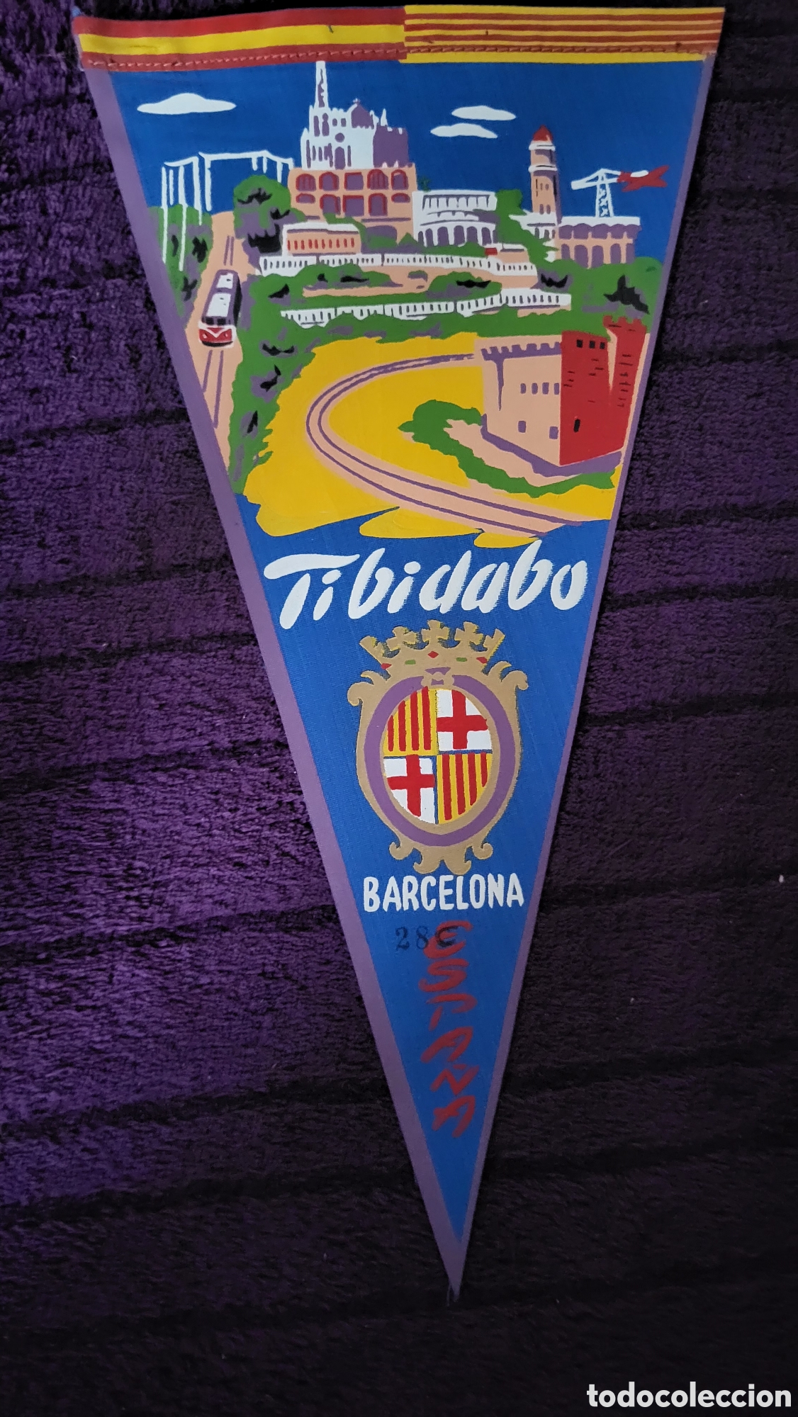Banderines de colecci&oacute;n: Bander&iacute;n Tibidabo - Foto 1