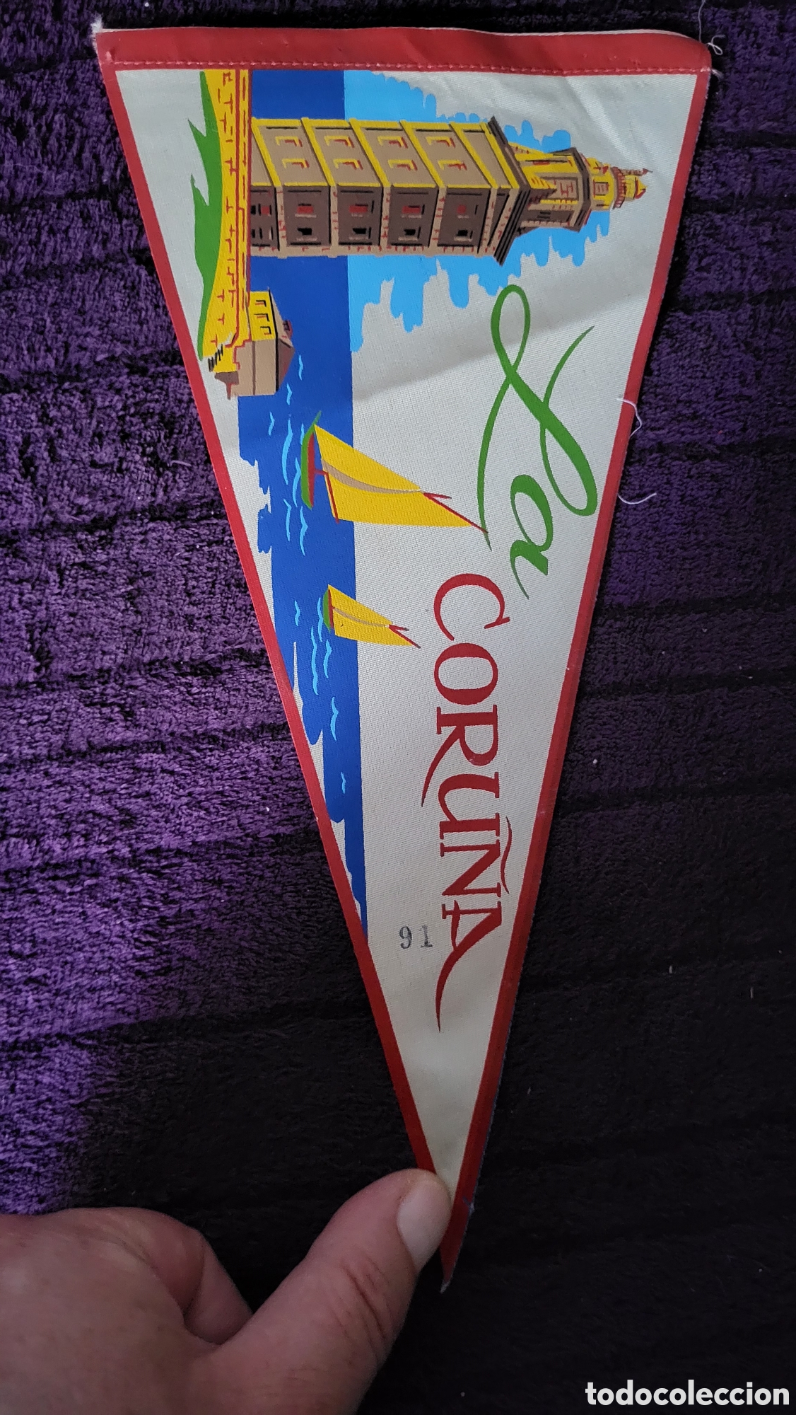 Fanions de collection: Bander&iacute;n Coru&ntilde;a