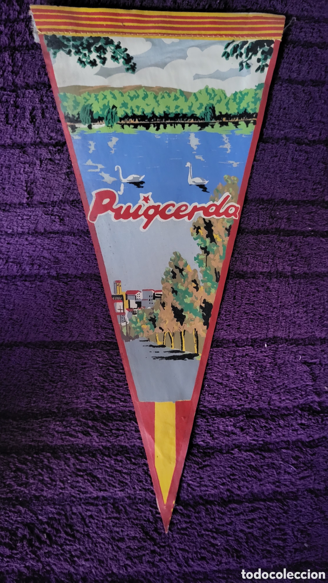 Banderines de colecci&oacute;n: Bander&iacute;n Puigcerda - Foto 1