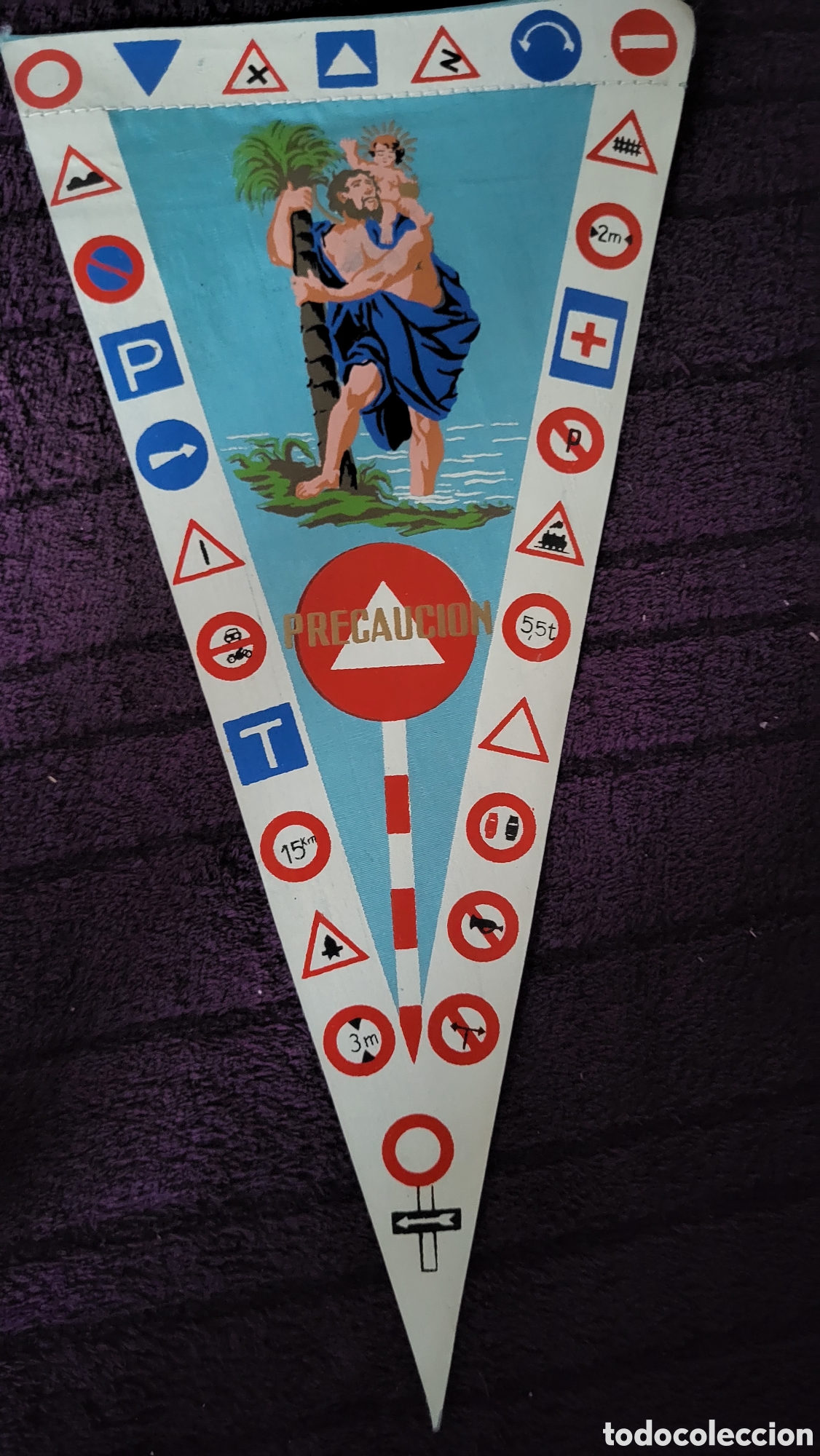 Banderines de colecci&oacute;n: Bander&iacute;n Precauci&oacute;n - Foto 1