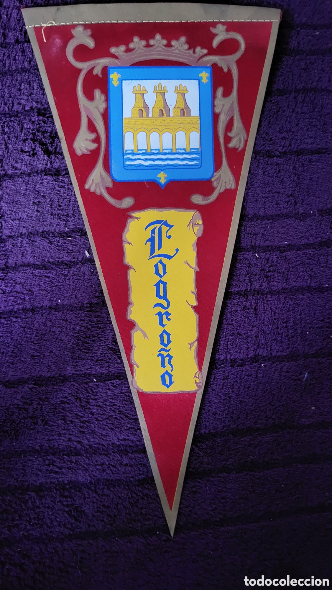 Banderines de colecci&oacute;n: Bander&iacute;n Logro&ntilde;o - Foto 1