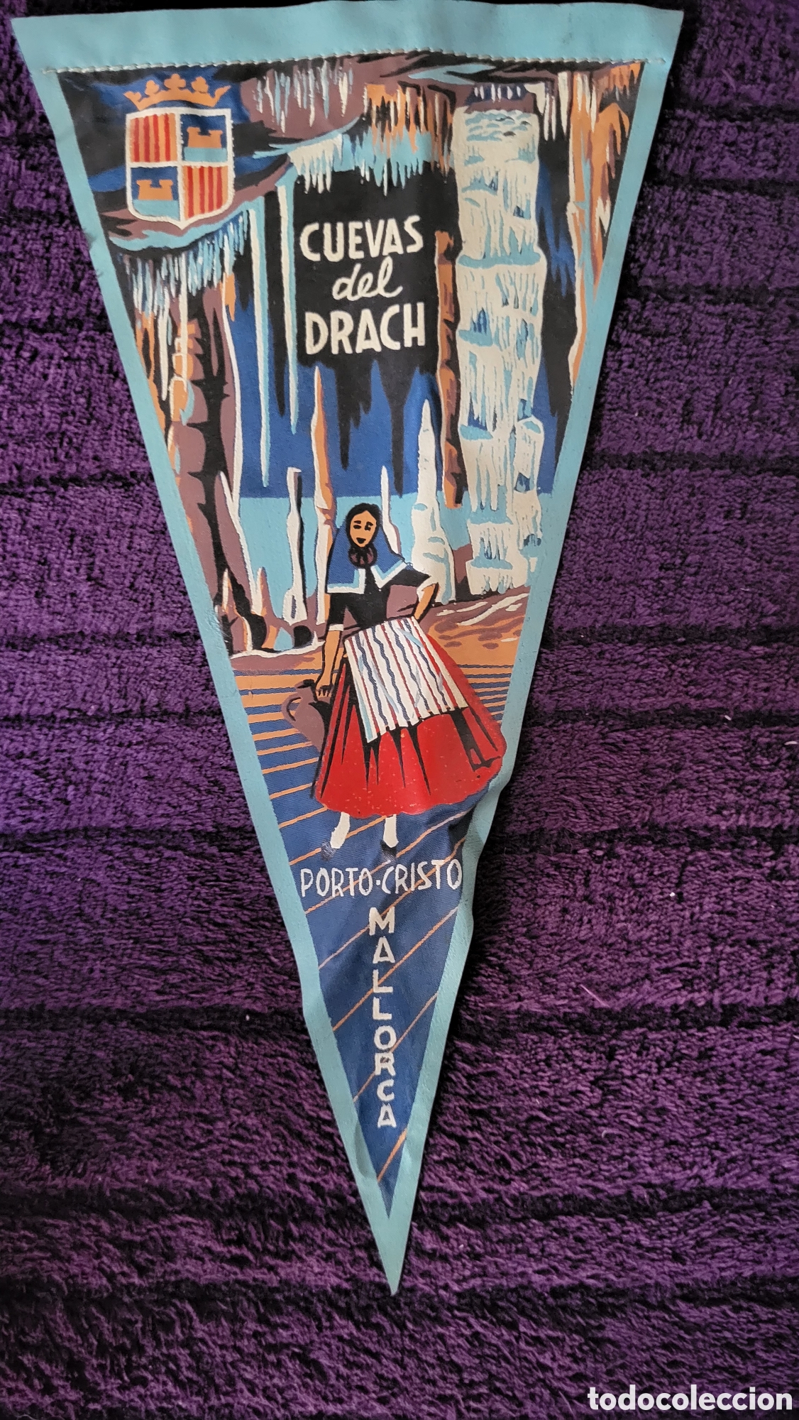Banderines de colecci&oacute;n: Bander&iacute;n Cuevas del Drach - Foto 1