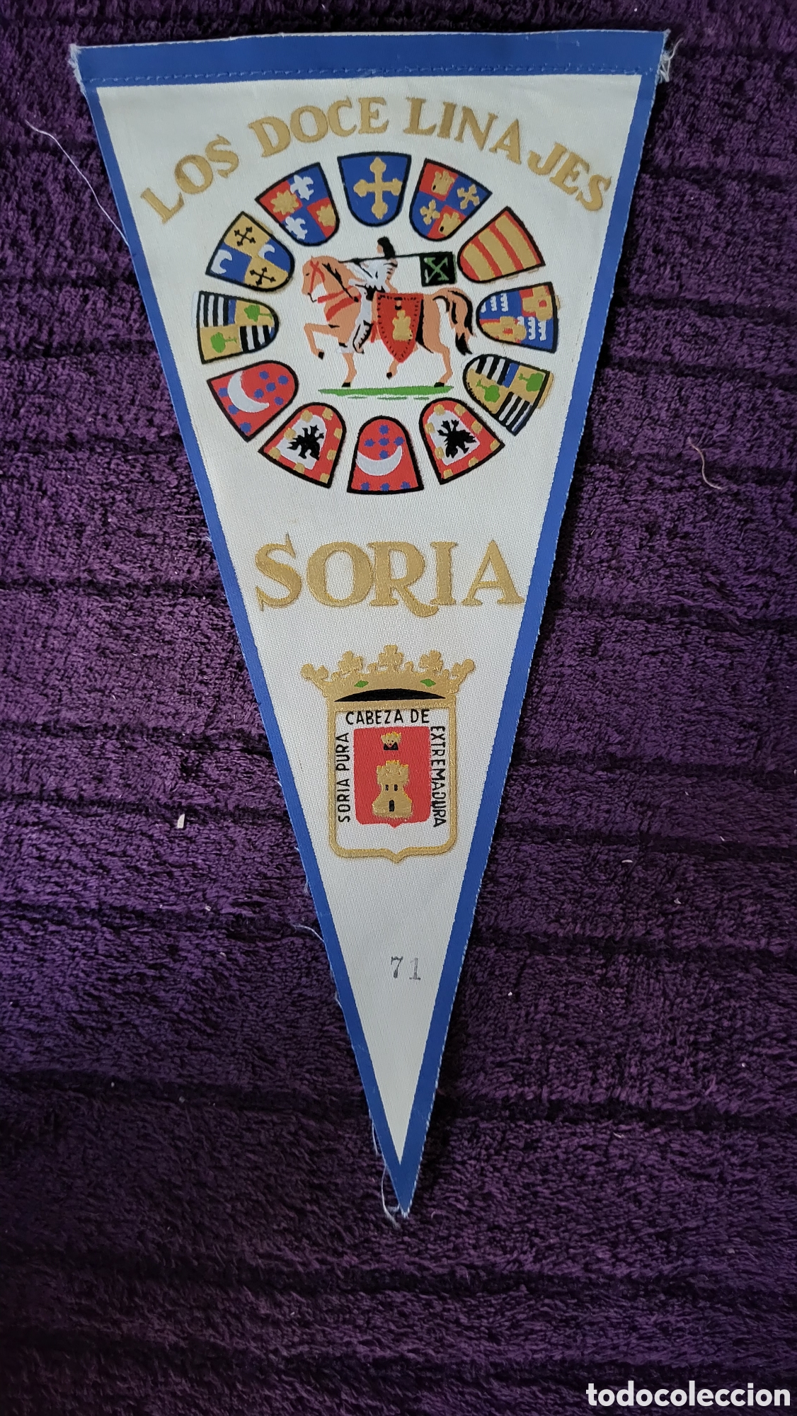 Banderines de colecci&oacute;n: Bander&iacute;n Soria - Foto 1