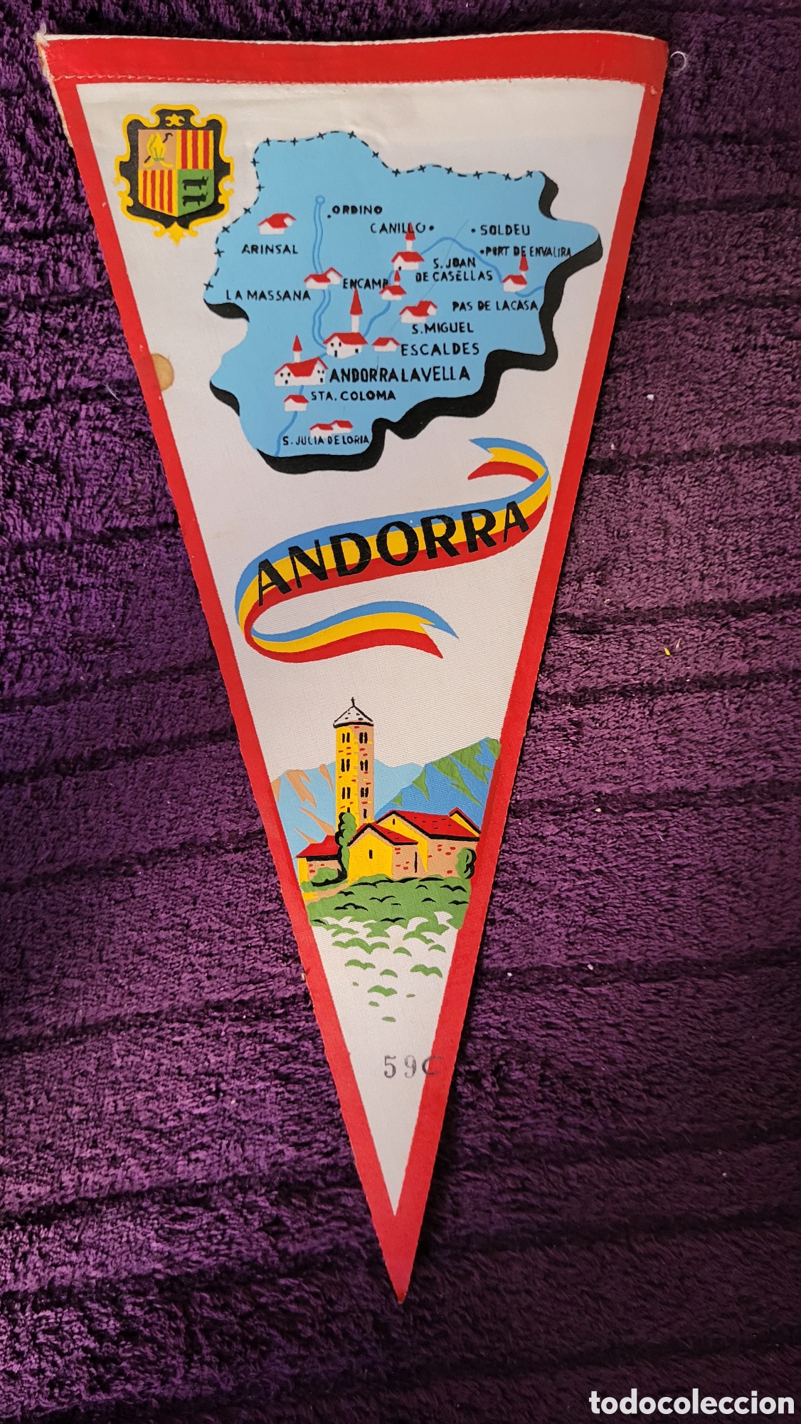 Banderines de colecci&oacute;n: Bander&iacute;n Andorra - Foto 1