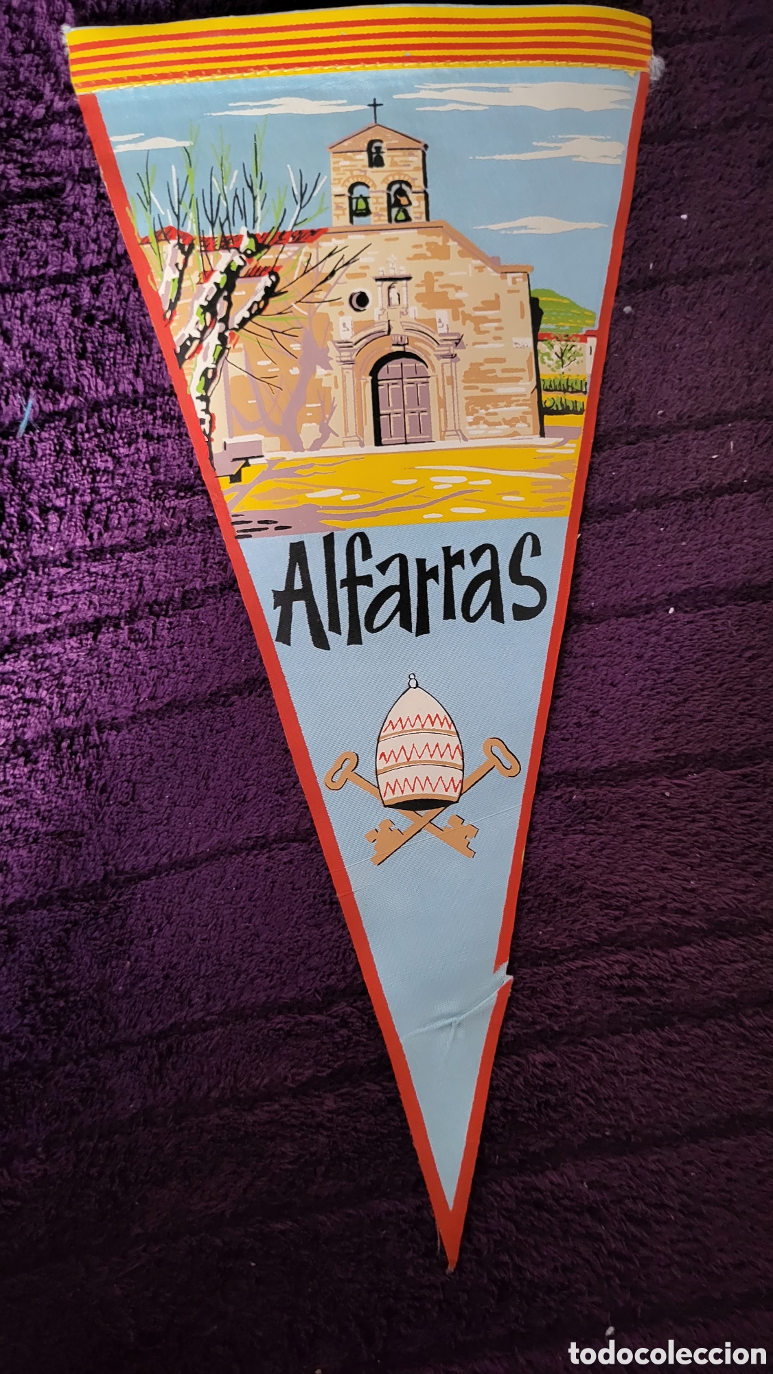 Banderines de colecci&oacute;n: Bander&iacute;n Alfarras - Foto 1