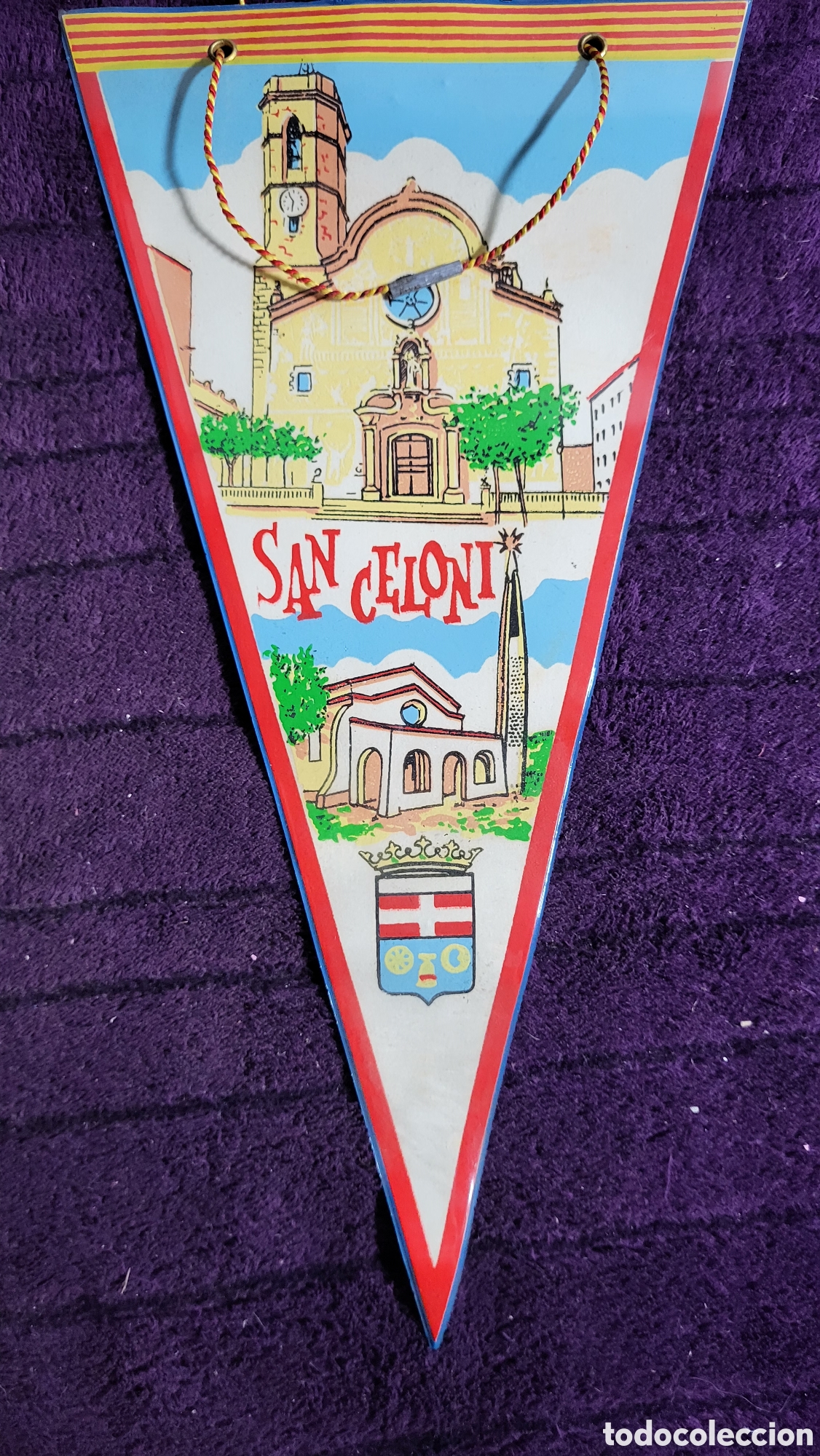 Banderines de colecci&oacute;n: Bander&iacute;n San Celoni - Foto 1
