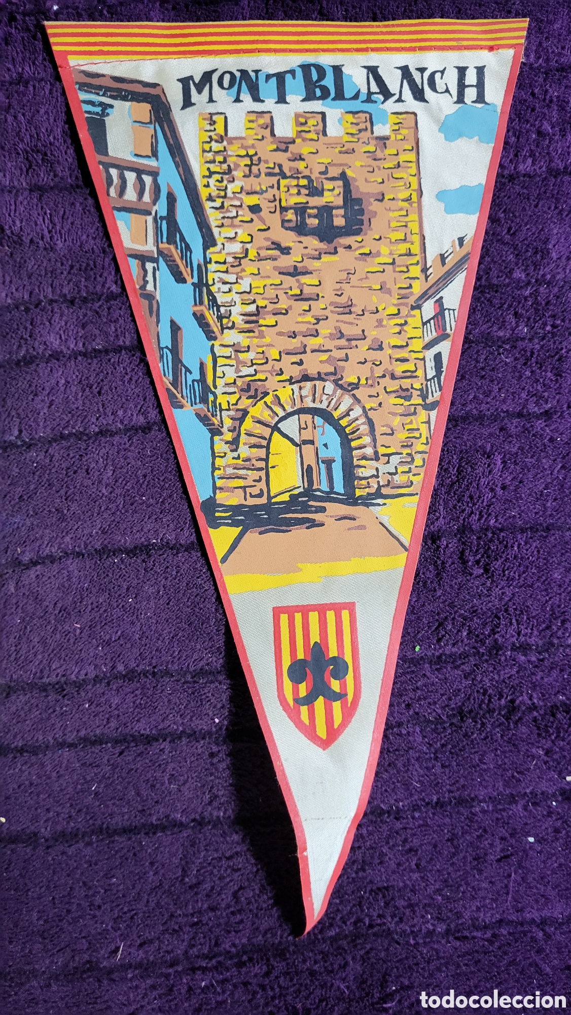 Banderines de colecci&oacute;n: Bander&iacute;n Montblanch - Foto 1