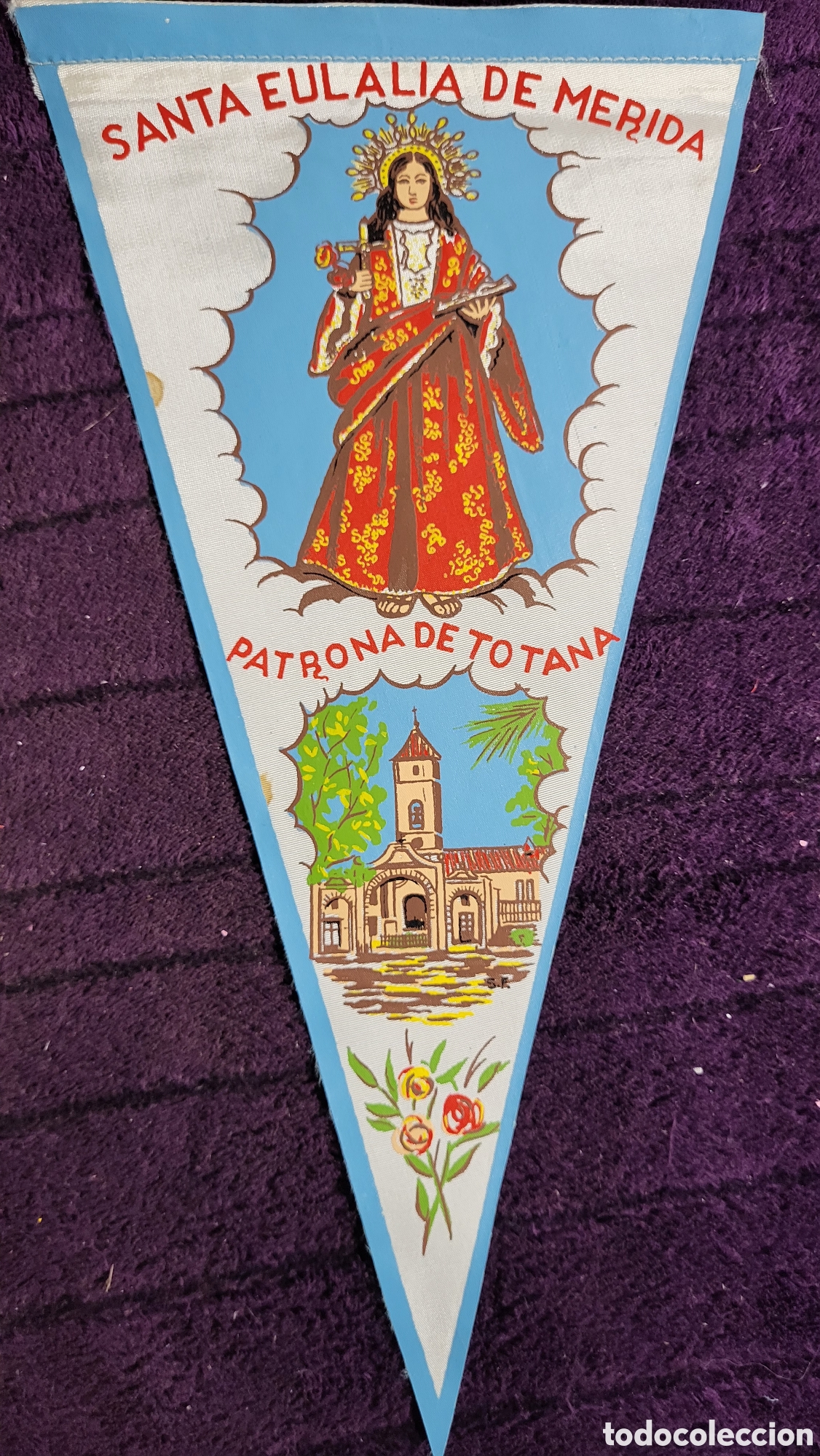 Banderines de colecci&oacute;n: Bander&iacute;n Santa Eulalia de Merida - Foto 1