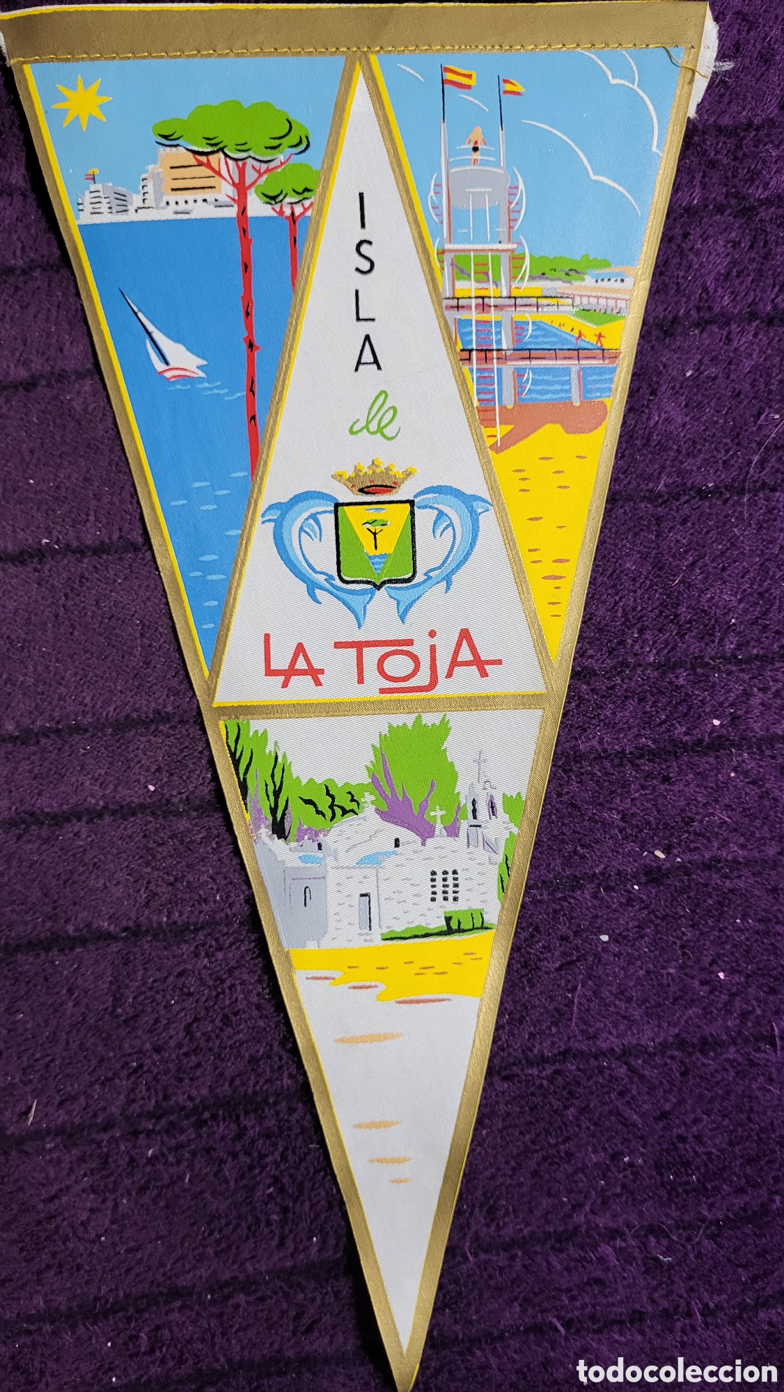 Banderines de colecci&oacute;n: Bander&iacute;n La Toja - Foto 1