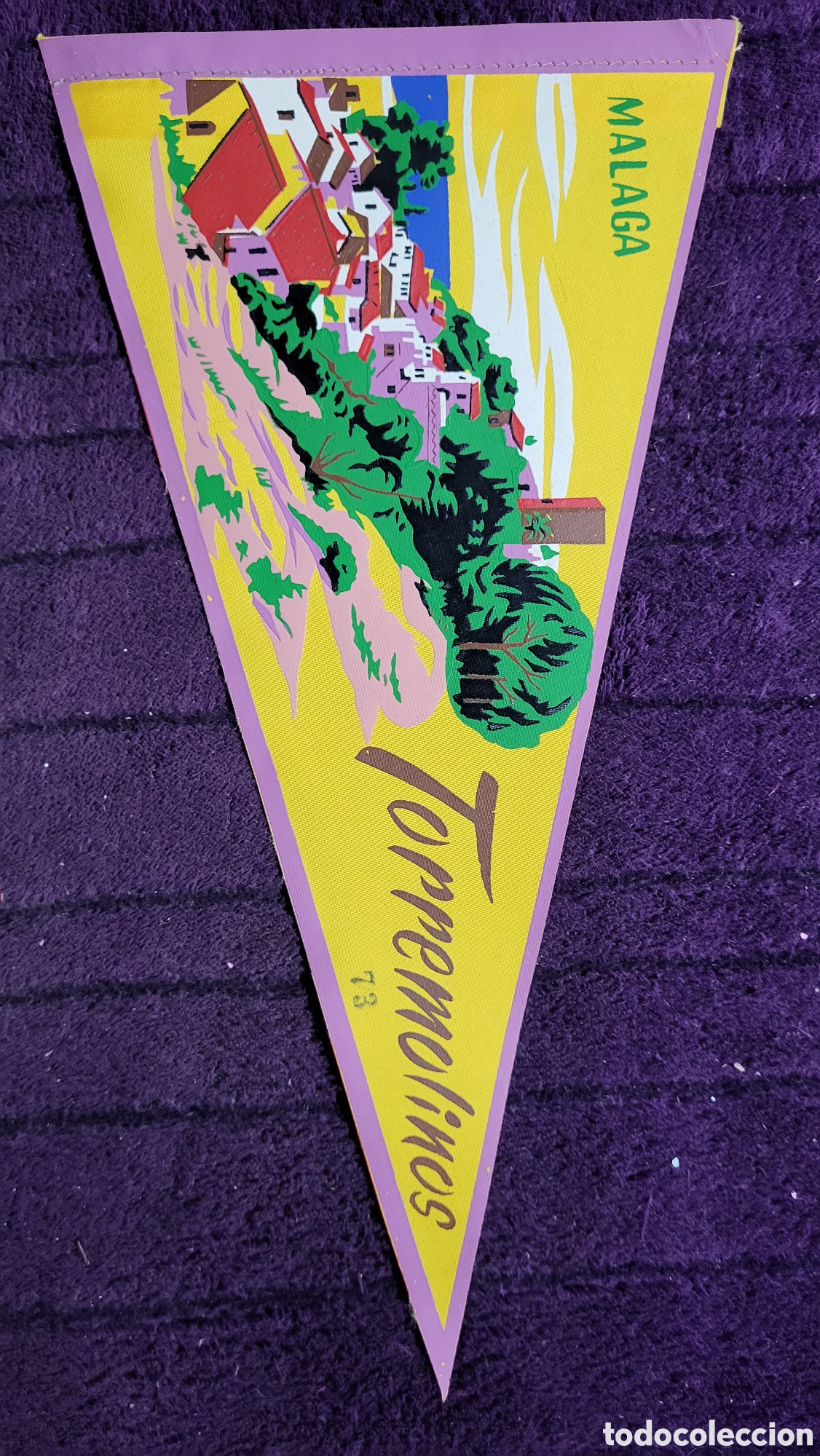 Banderines de colecci&oacute;n: Bander&iacute;n M&aacute;laga - Foto 1