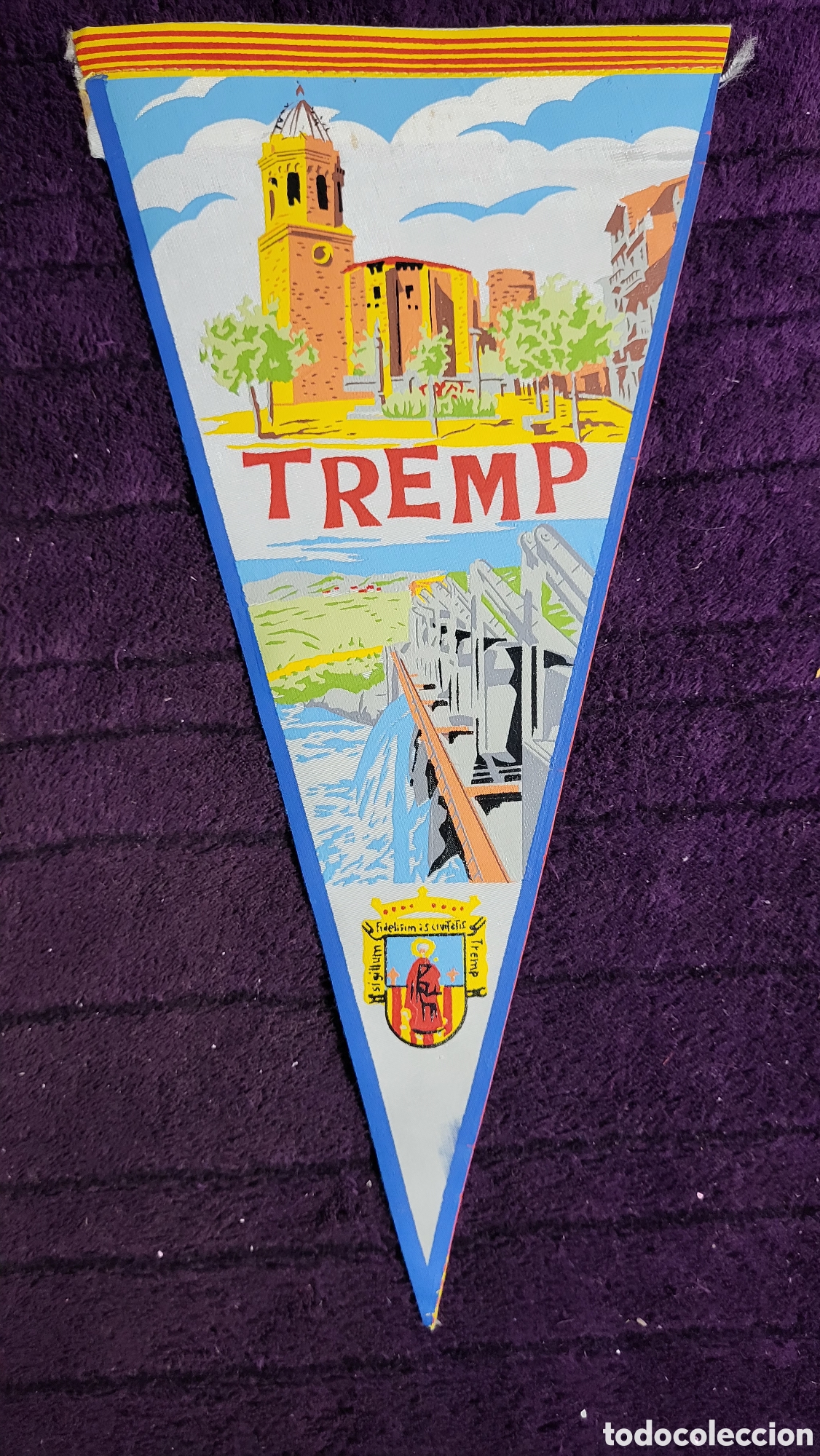 Banderines de colecci&oacute;n: Bander&iacute;n Tremp - Foto 1