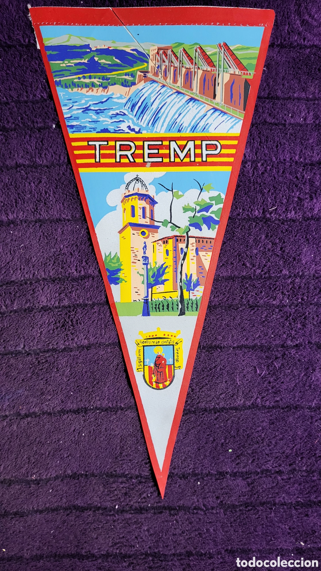 Banderines de colecci&oacute;n: Bander&iacute;n Tremp - Foto 1