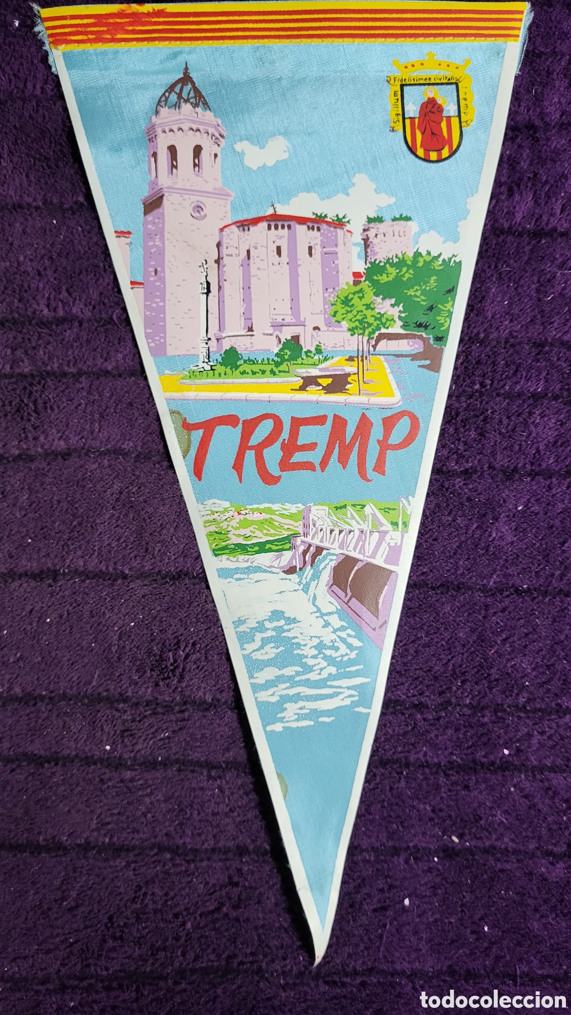 Banderines de colecci&oacute;n: Bander&iacute;n Tremp - Foto 1