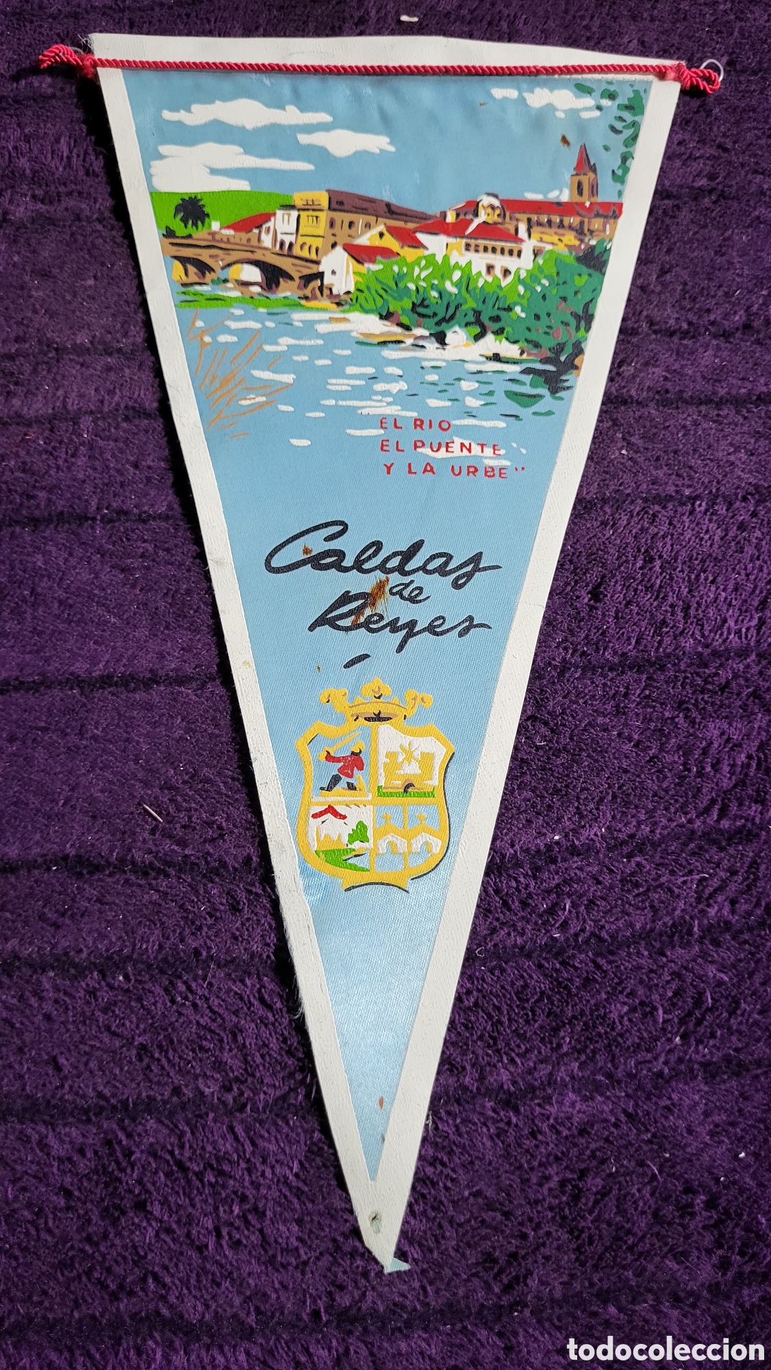 Collection pennants: Bander&iacute;n Caldas de Reyes