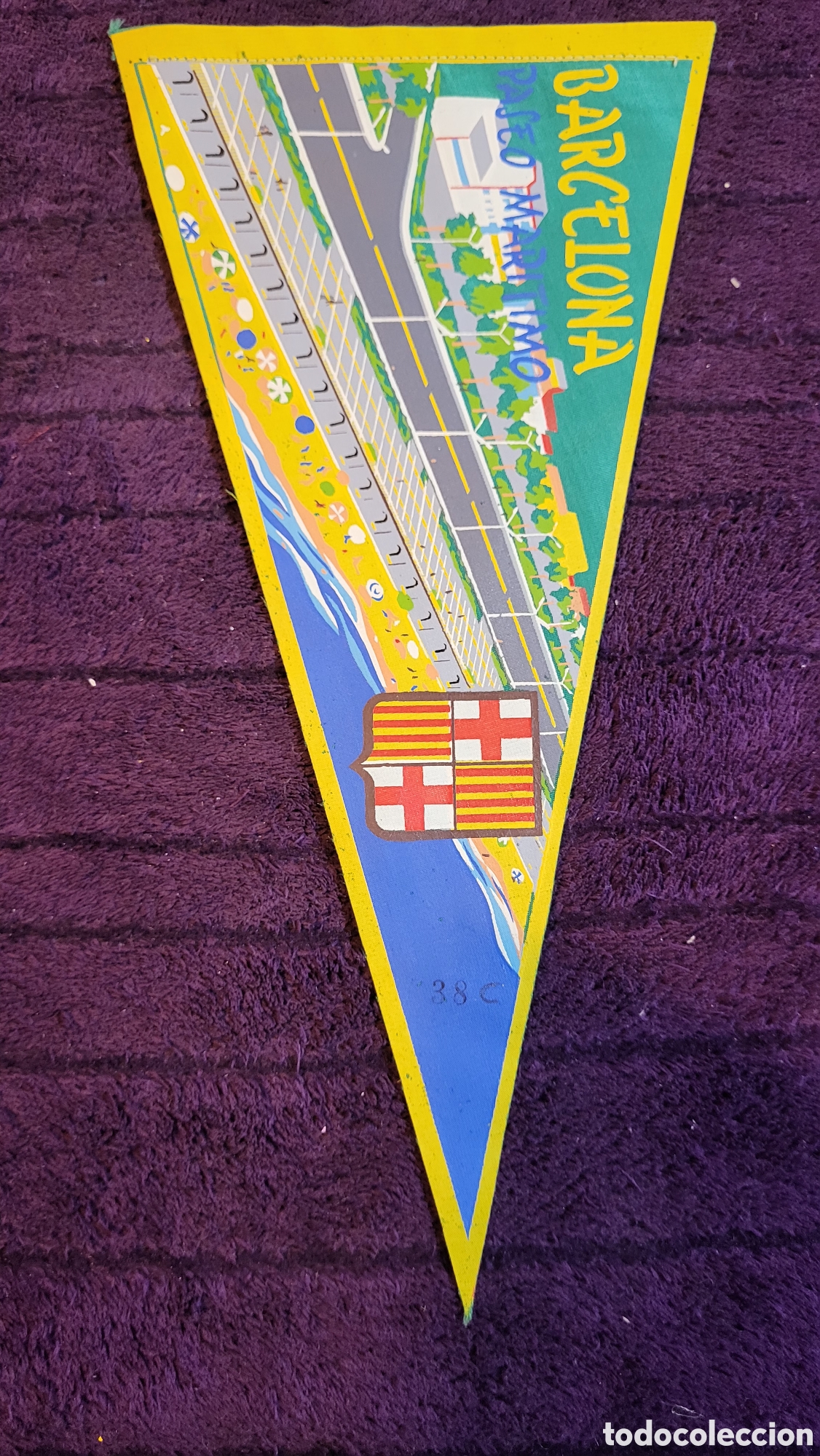 Collection pennants: Bander&iacute;n Barcelona