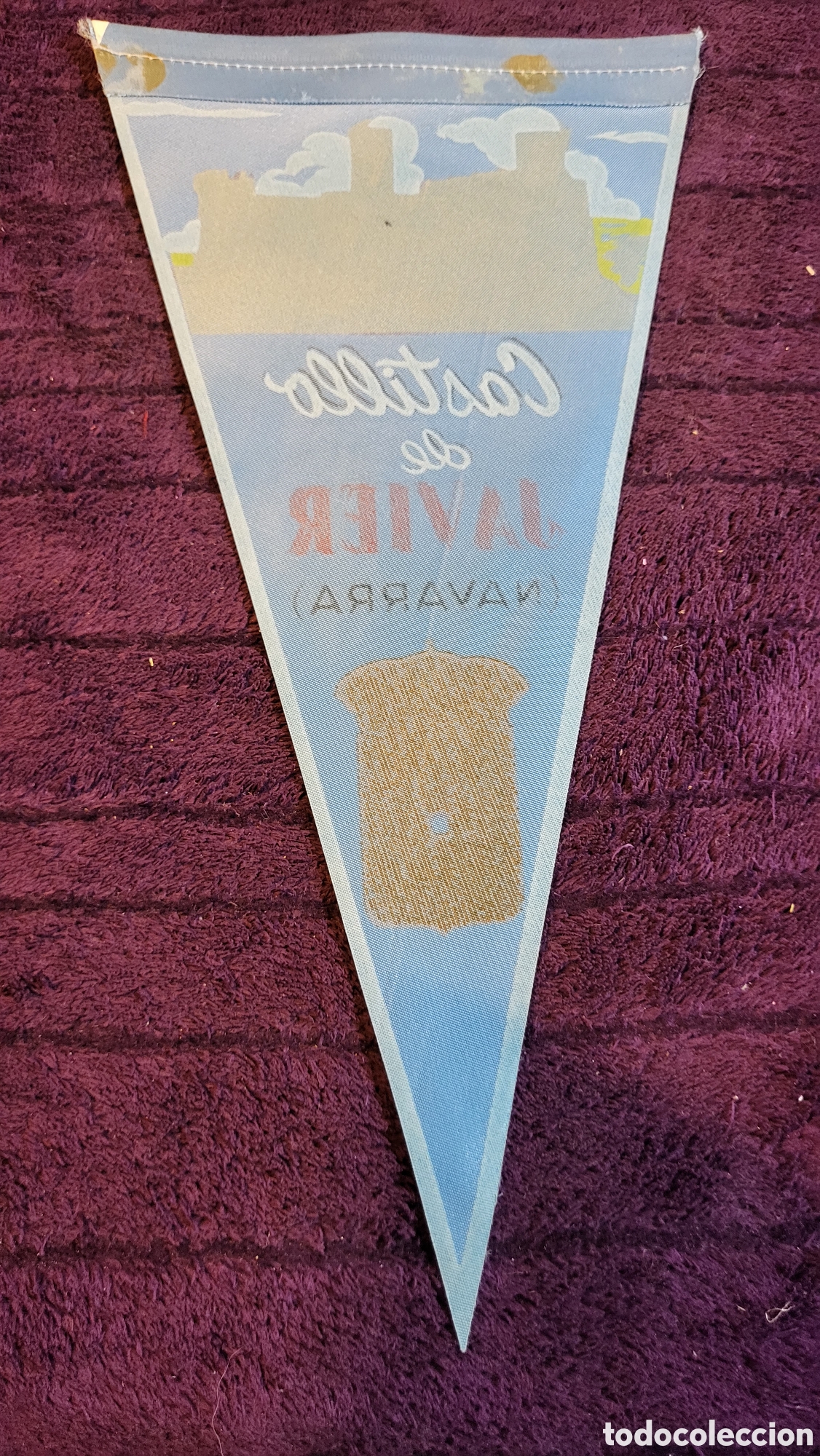 Banderines de colecci&oacute;n: Bander&iacute;n Castillo de Javier - Foto 2