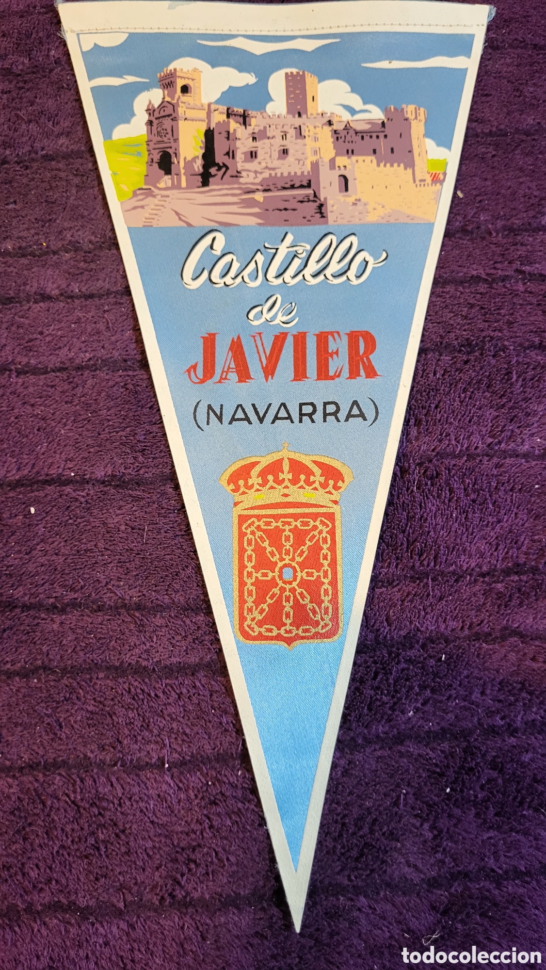 Banderines de colecci&oacute;n: Bander&iacute;n Castillo de Javier - Foto 1