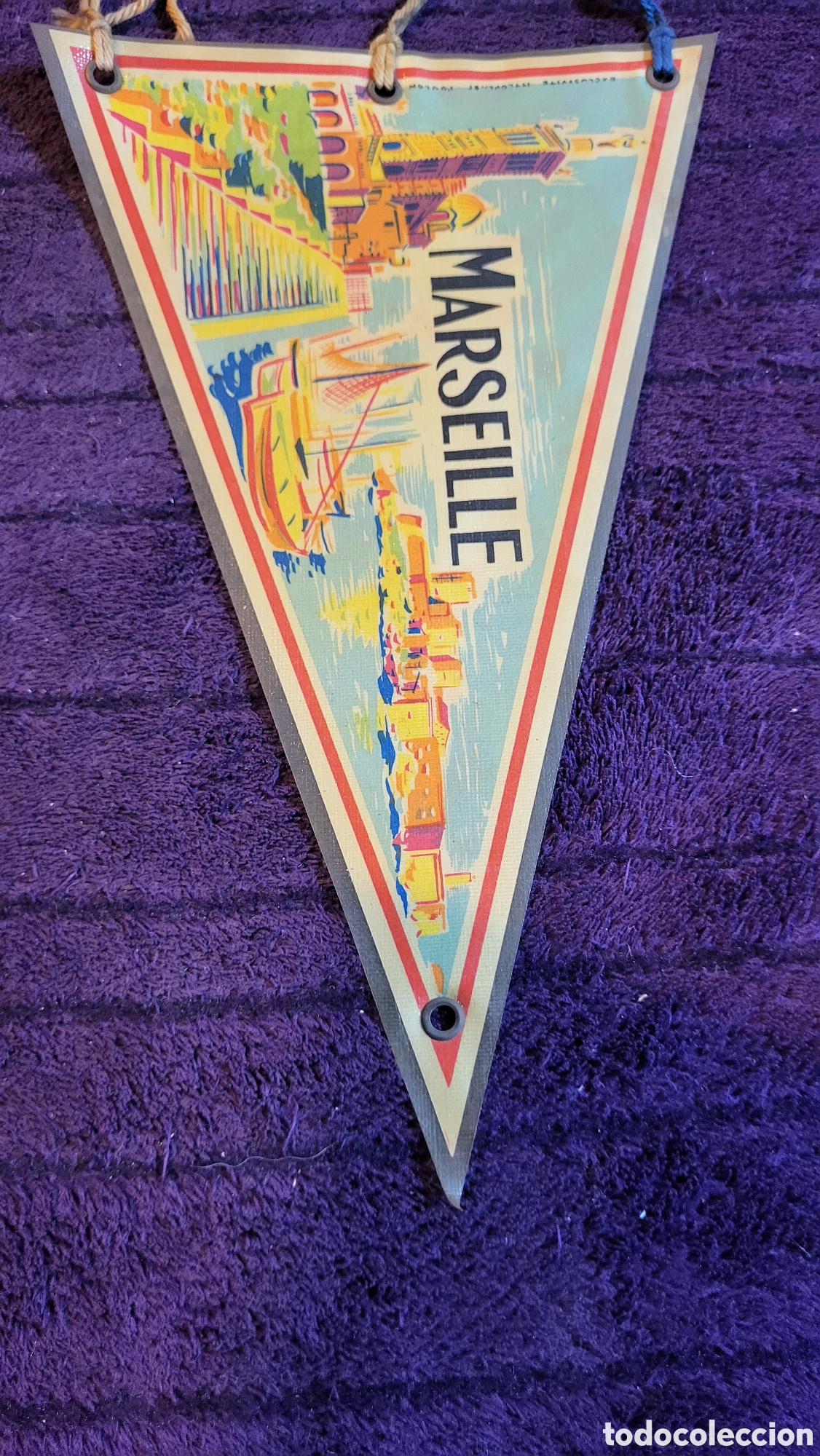 Banderines de colecci&oacute;n: Bander&iacute;n Marseille - Foto 2