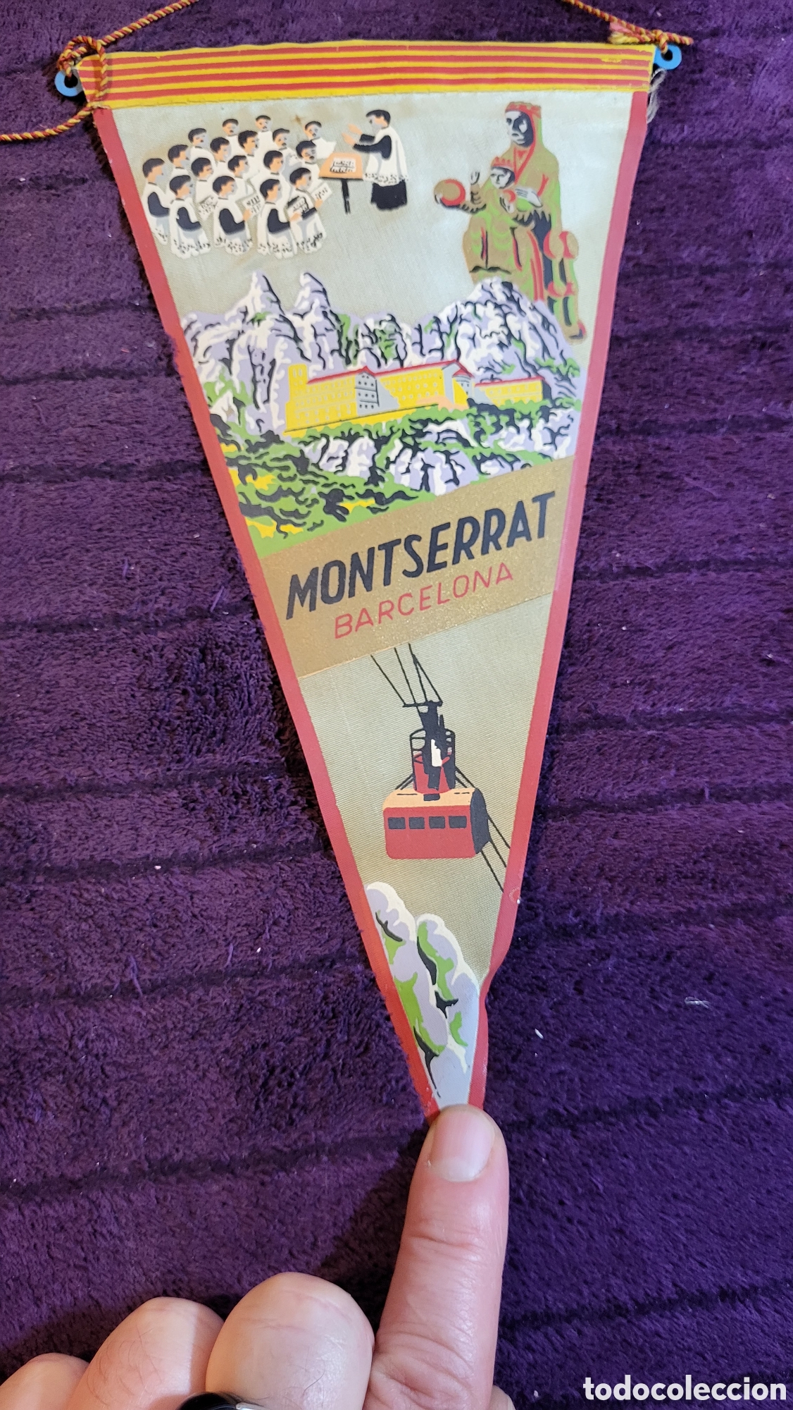 Banderines de colecci&oacute;n: Bander&iacute;n Montserrat - Foto 1