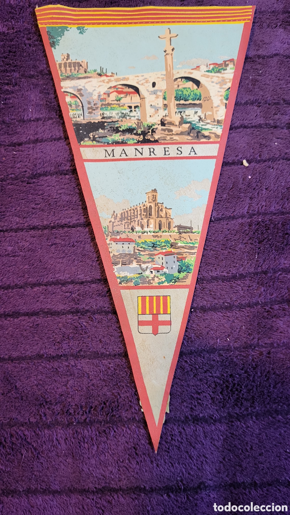 Banderines de colecci&oacute;n: Bander&iacute;n Manresa - Foto 1