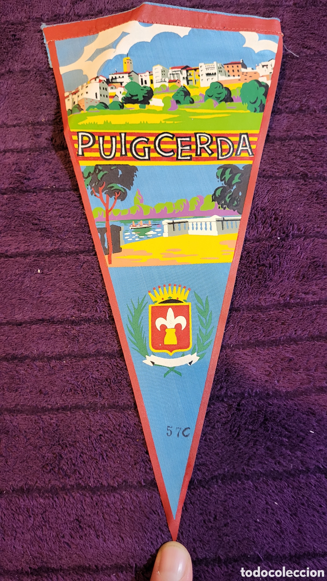 Banderines de colecci&oacute;n: Bander&iacute;n Puigcerda - Foto 1