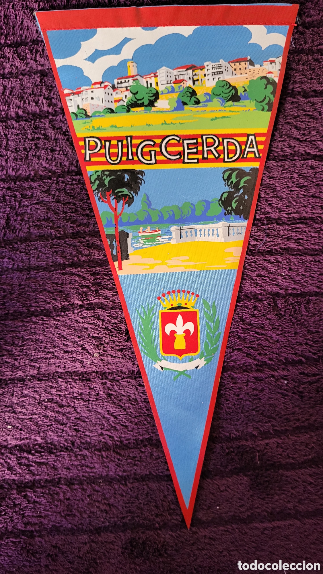 Banderines de colecci&oacute;n: Bander&iacute;n Puigcerda - Foto 1