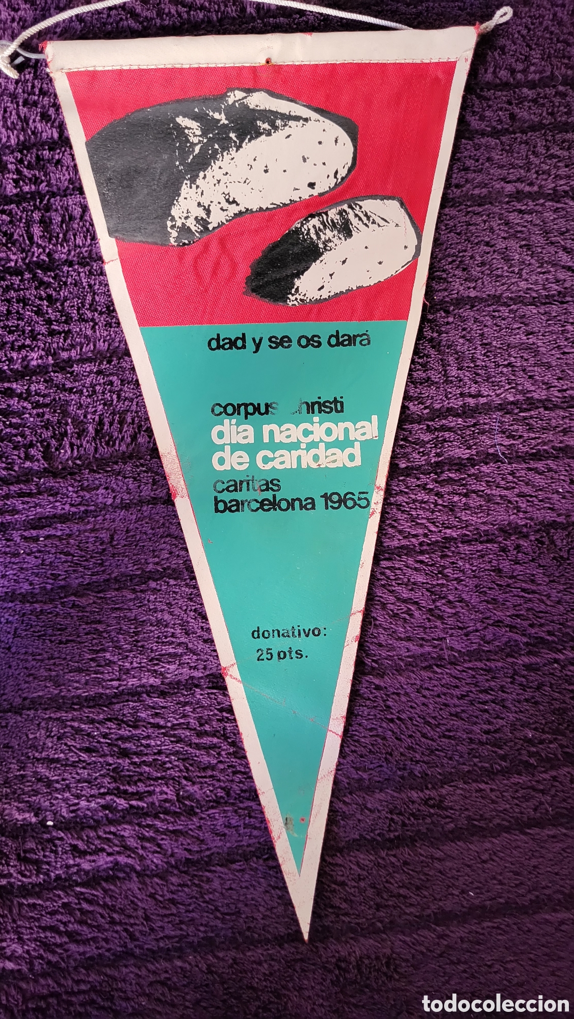 Bandierine di collezione: Bander&iacute;n D&iacute;a Nacional de Caridad Barcelona