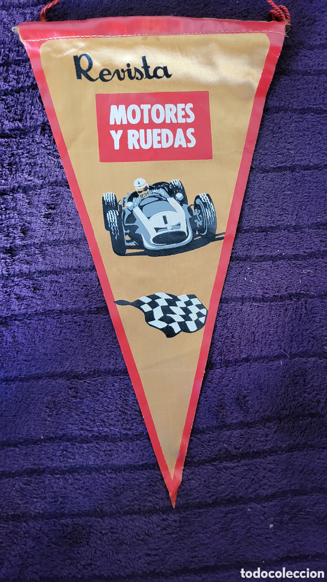 Fanions de collection: Bander&iacute;n Revista motores y ruedas