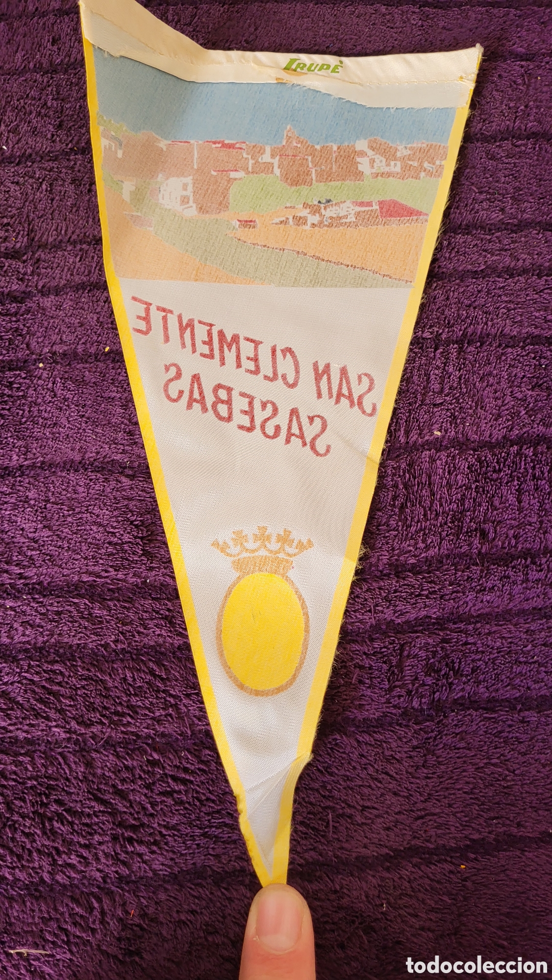 Banderines de colecci&oacute;n: Bander&iacute;n San Clemente Sasebas - Foto 2