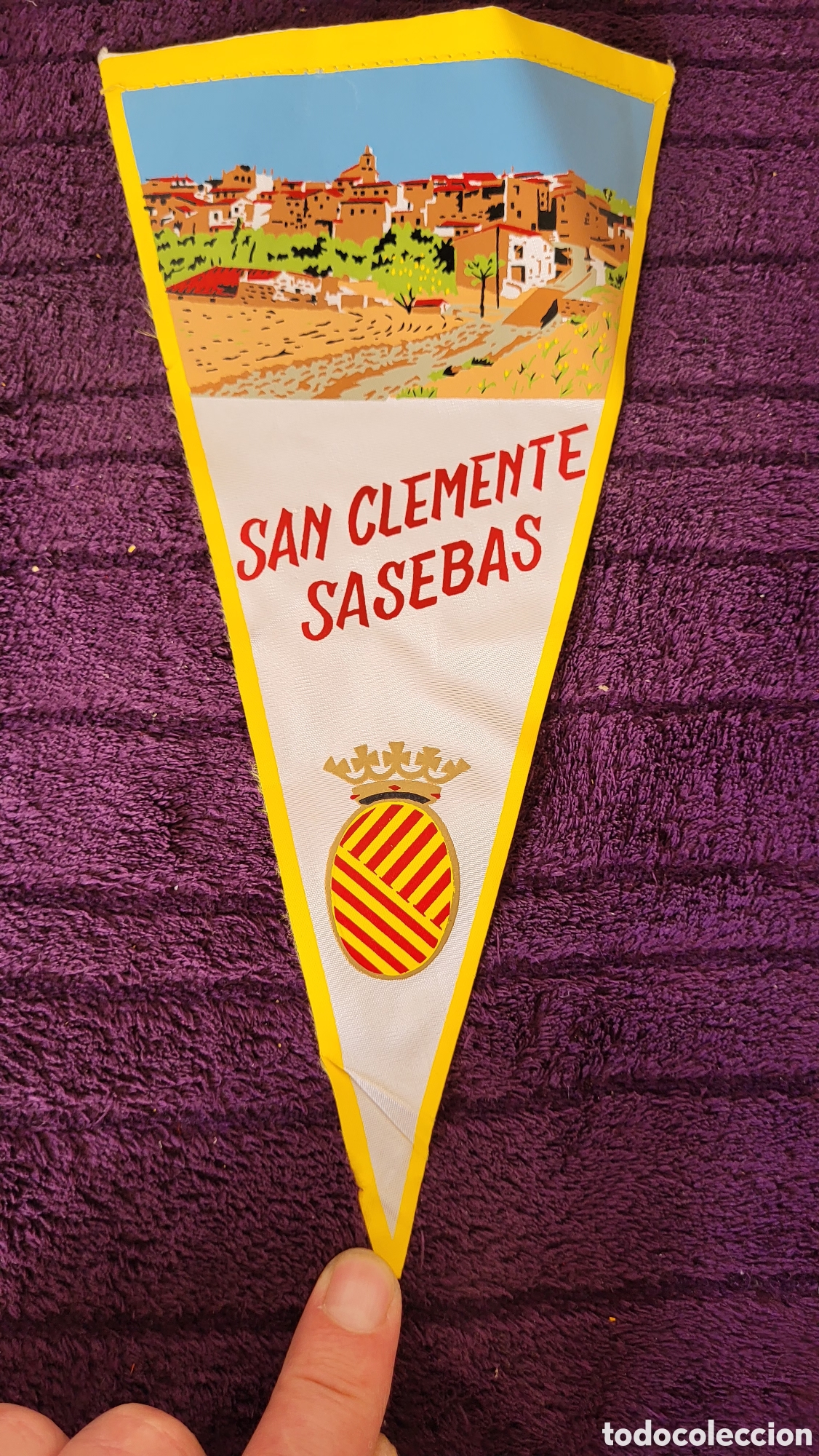 Banderines de colecci&oacute;n: Bander&iacute;n San Clemente Sasebas - Foto 1