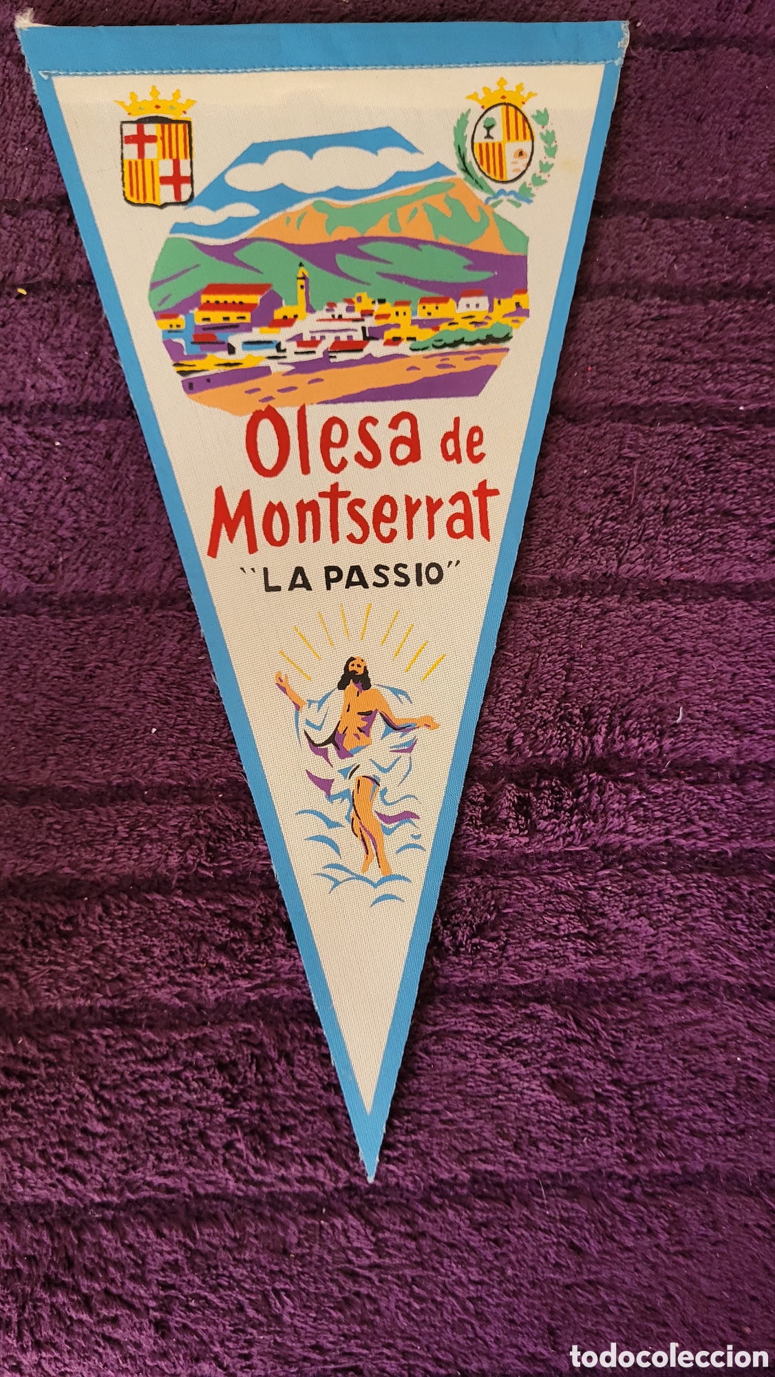Fanions de collection: Bander&iacute;n Olesa de Montserrat