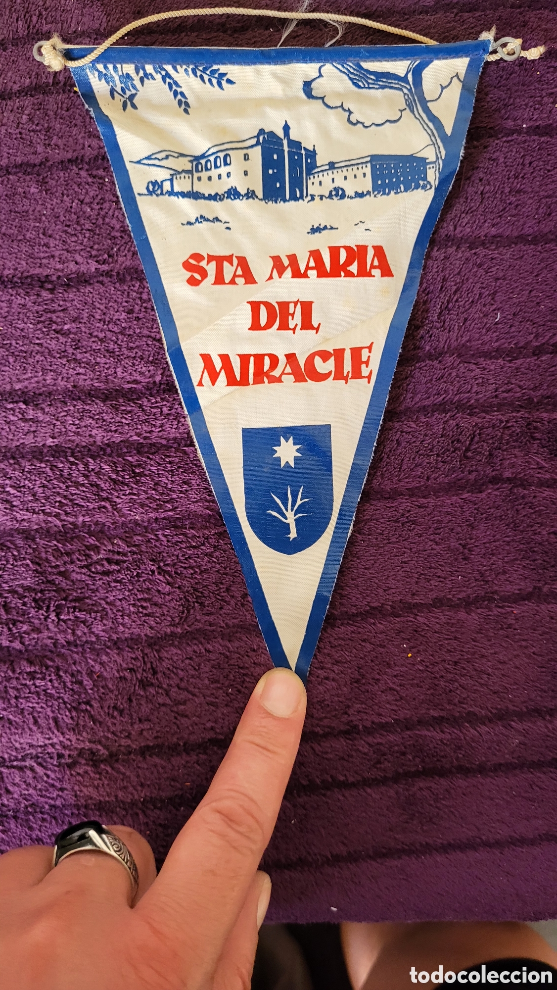 Fanions de collection: Bander&iacute;n Santa Maria del Miracle