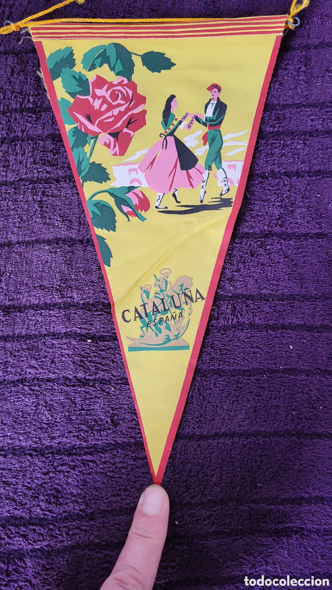 Banderines de colecci&oacute;n: Bander&iacute;n Catalu&ntilde;a - Foto 1