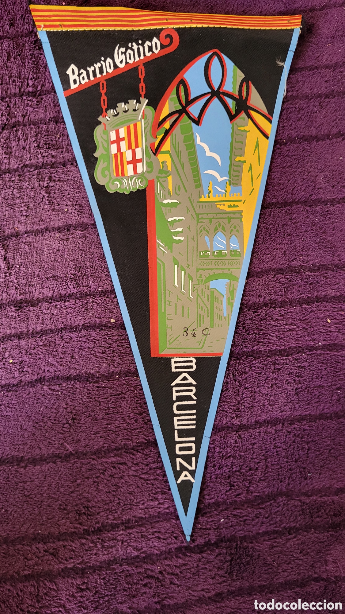 Banderines de colecci&oacute;n: Bander&iacute;n Barcelona - Foto 1