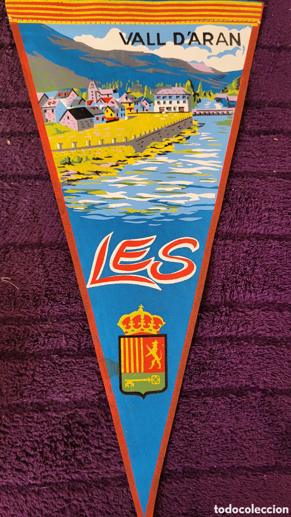 Sammlung von Wimpeln: Bander&iacute;n Les Val'Darran