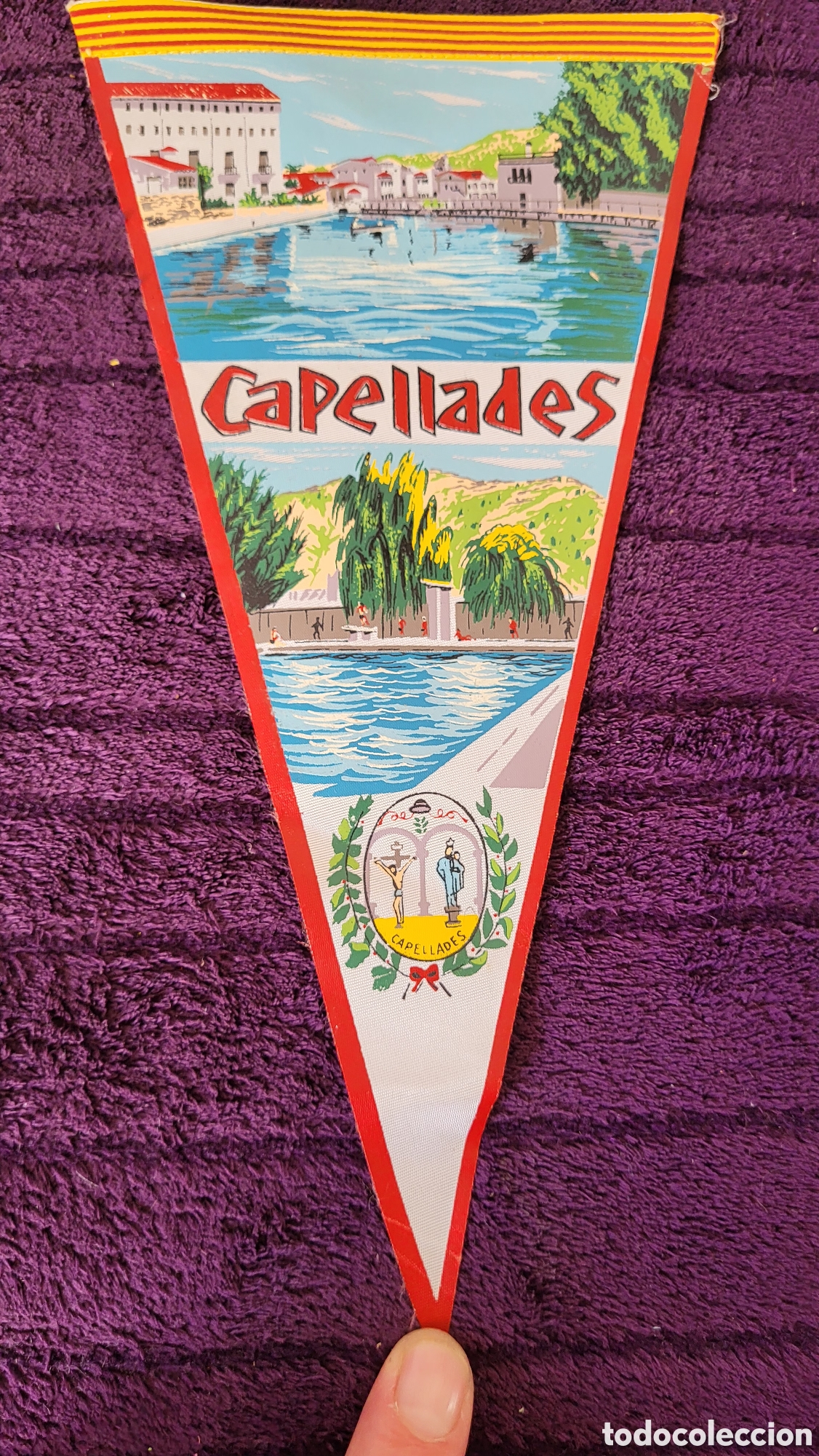 Banderines de colecci&oacute;n: Bander&iacute;n Capellades - Foto 1
