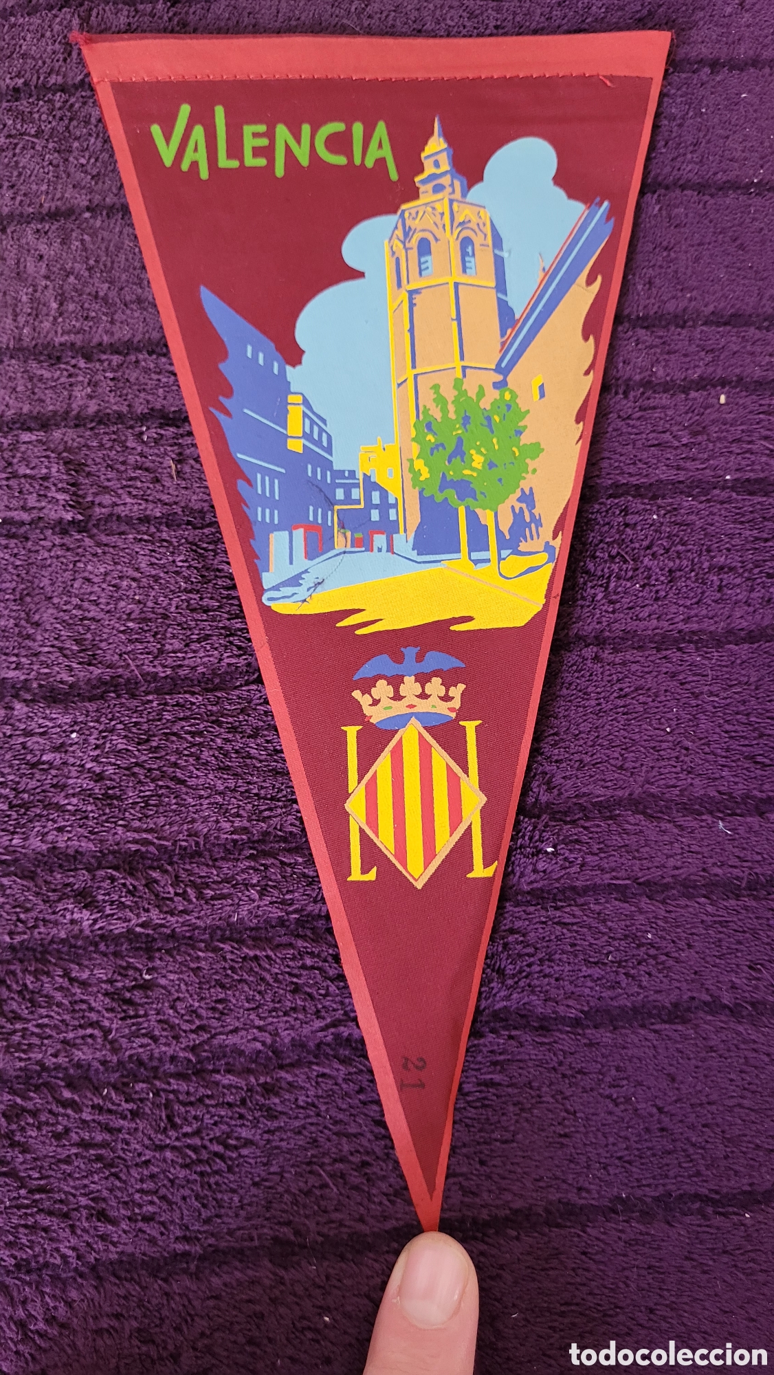 Banderines de colecci&oacute;n: Bander&iacute;n Valencia - Foto 1