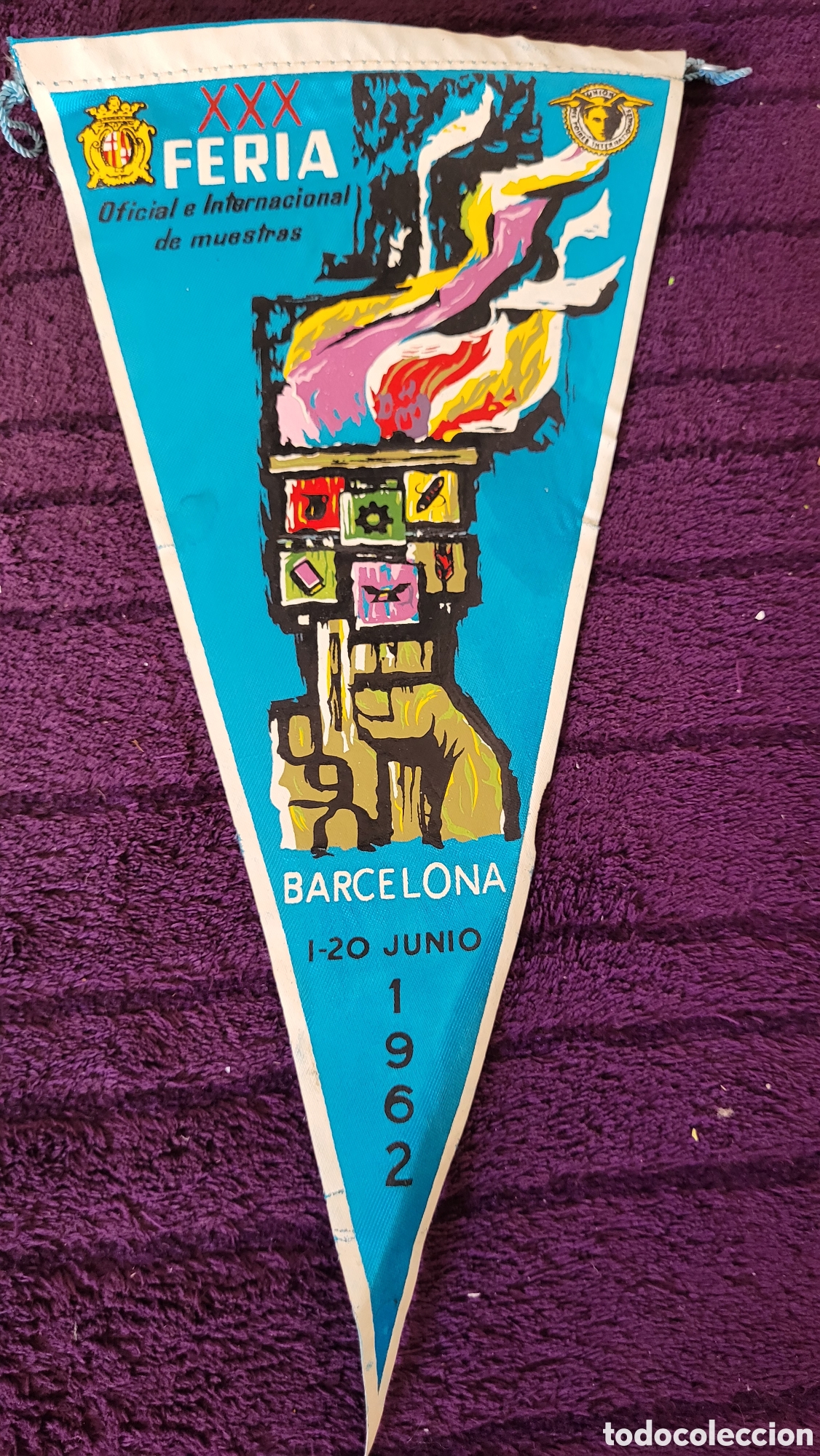 Banderines de colecci&oacute;n: Bander&iacute;n Barcelona - Foto 1